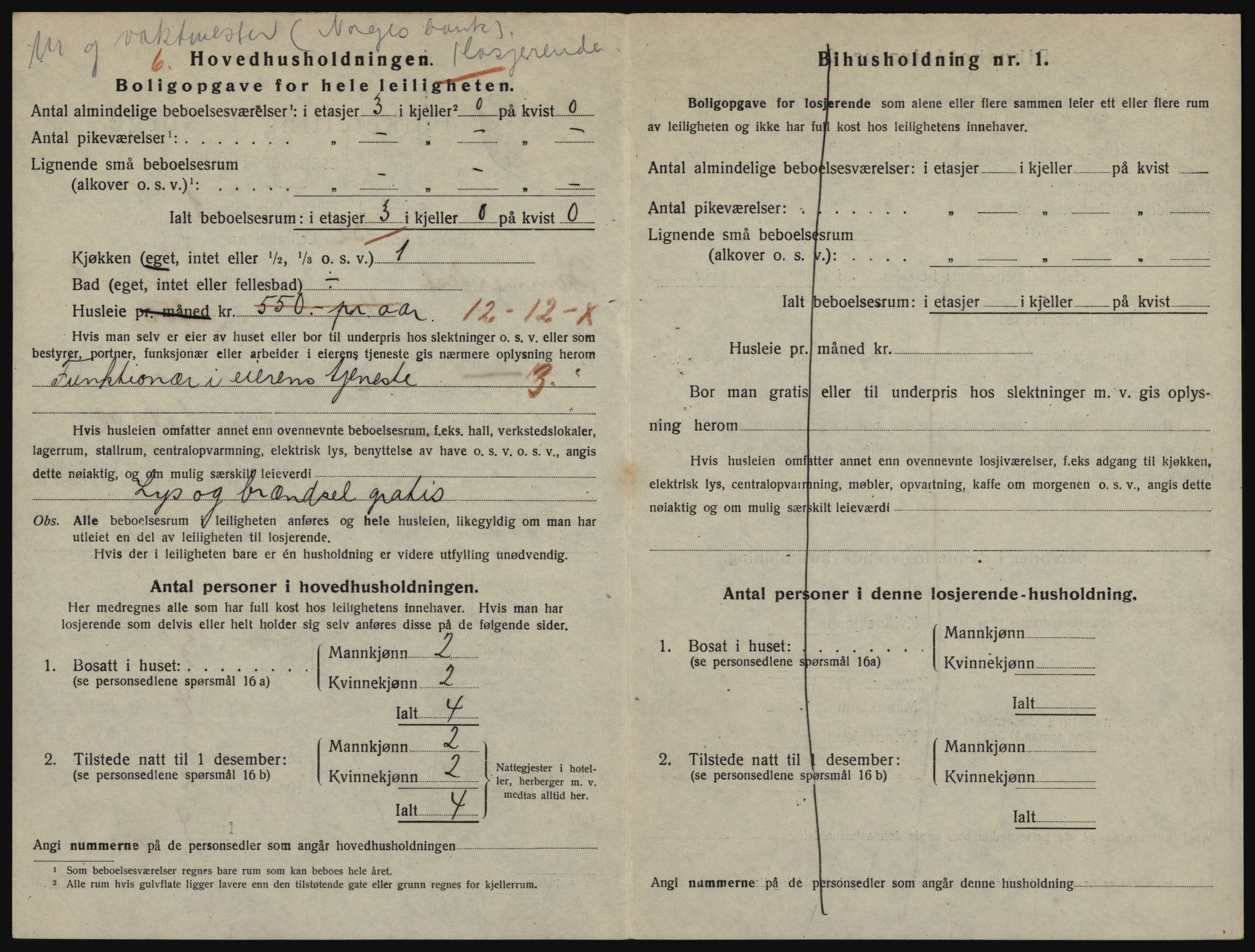 SATØ, 1920 census for Hammerfest, 1920, p. 1437