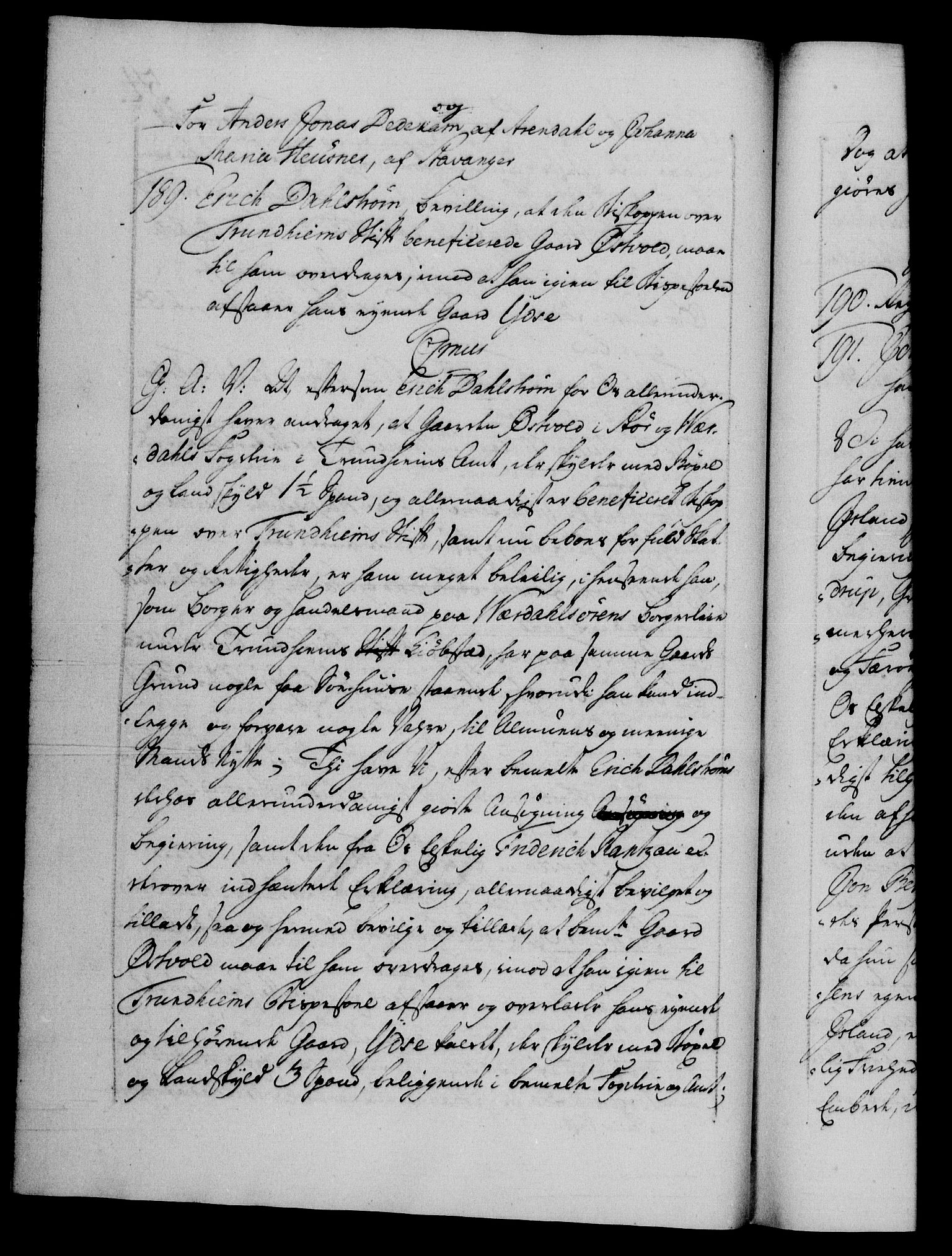 Danske Kanselli 1572-1799, AV/RA-EA-3023/F/Fc/Fca/Fcaa/L0043: Norske registre, 1766-1768, p. 54b