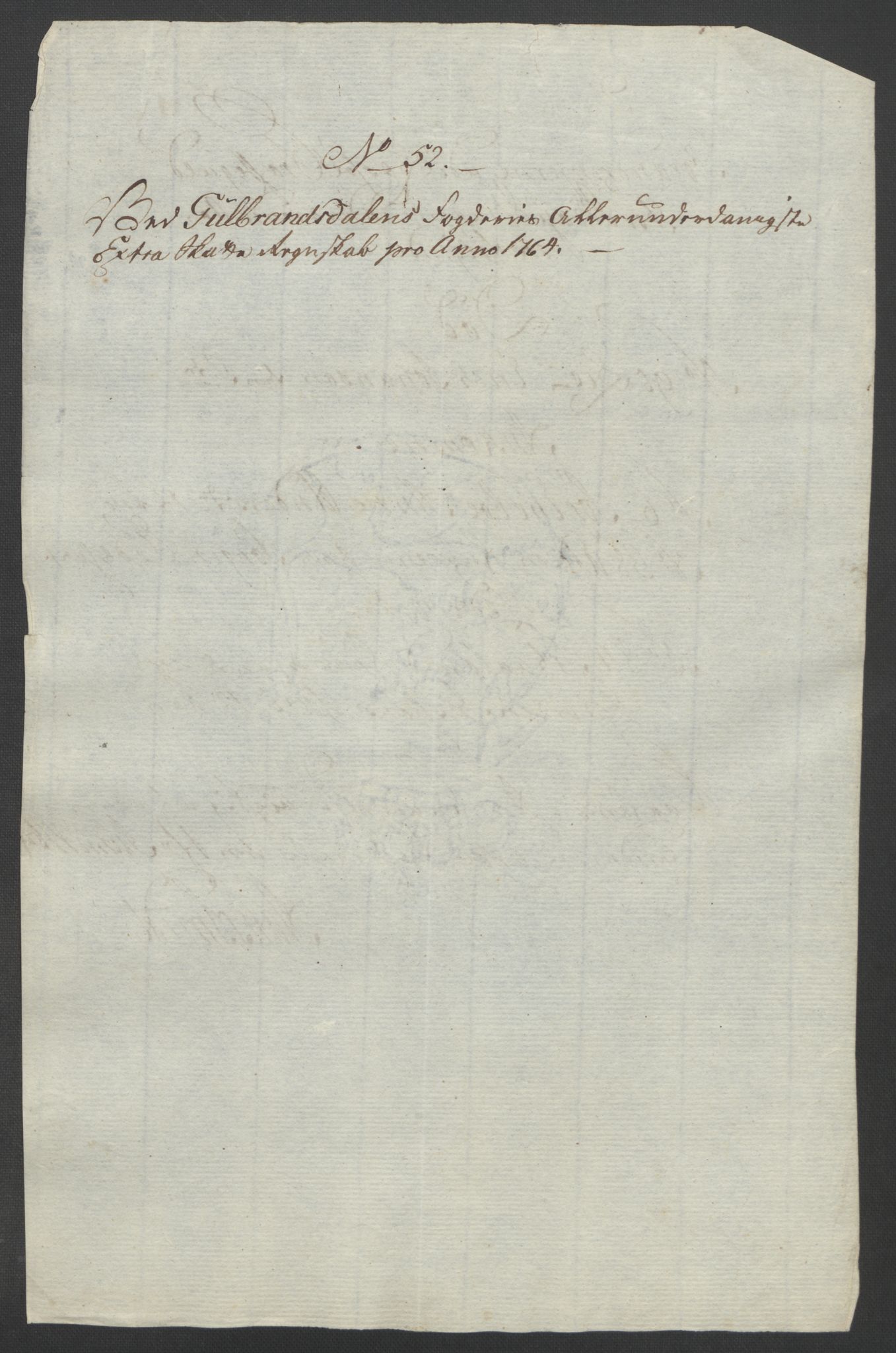 Rentekammeret inntil 1814, Reviderte regnskaper, Fogderegnskap, AV/RA-EA-4092/R17/L1266: Ekstraskatten Gudbrandsdal, 1762-1766, p. 435