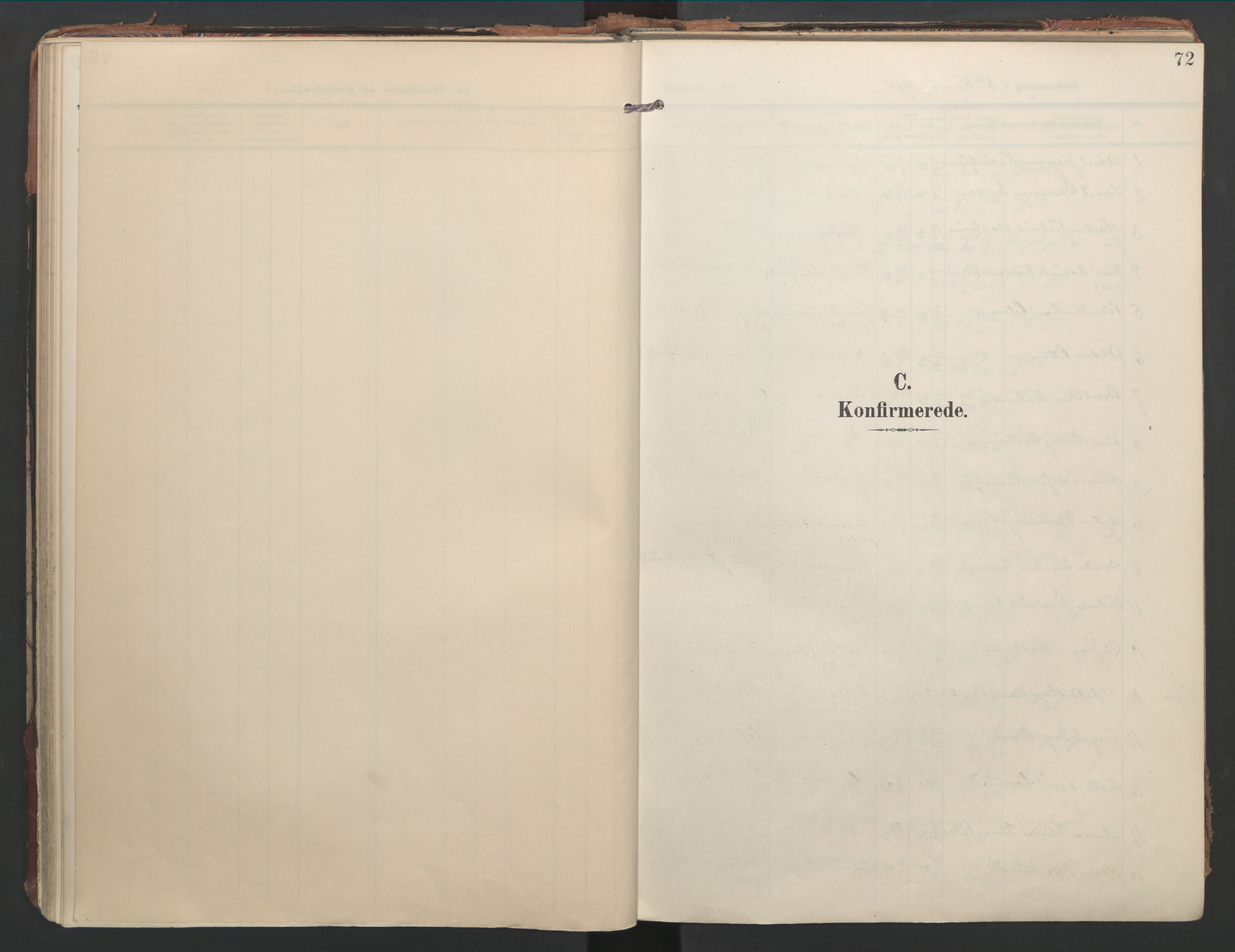 Ministerialprotokoller, klokkerbøker og fødselsregistre - Nord-Trøndelag, SAT/A-1458/744/L0421: Parish register (official) no. 744A05, 1905-1930, p. 72