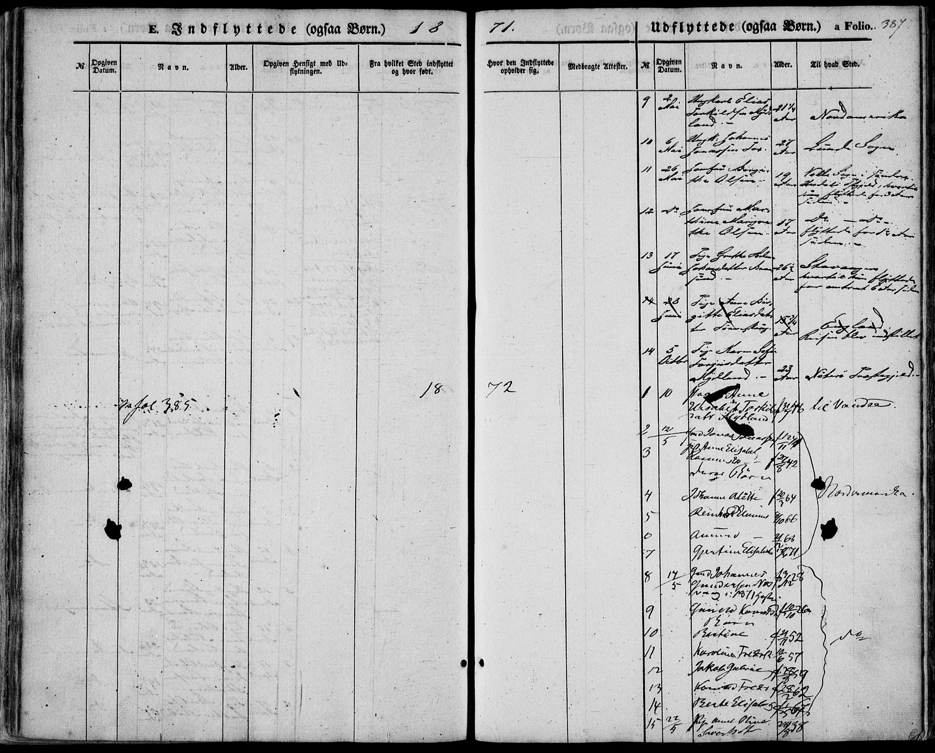 Sokndal sokneprestkontor, AV/SAST-A-101808: Parish register (official) no. A 9, 1857-1874, p. 387