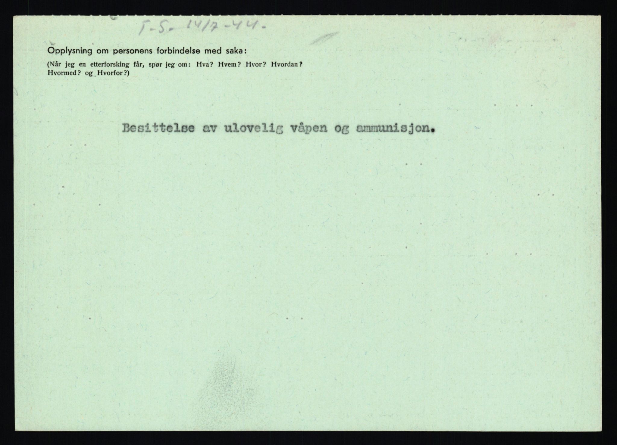 Statspolitiet - Hovedkontoret / Osloavdelingen, AV/RA-S-1329/C/Ca/L0009: Knutsen - Limstrand, 1943-1945, p. 3952