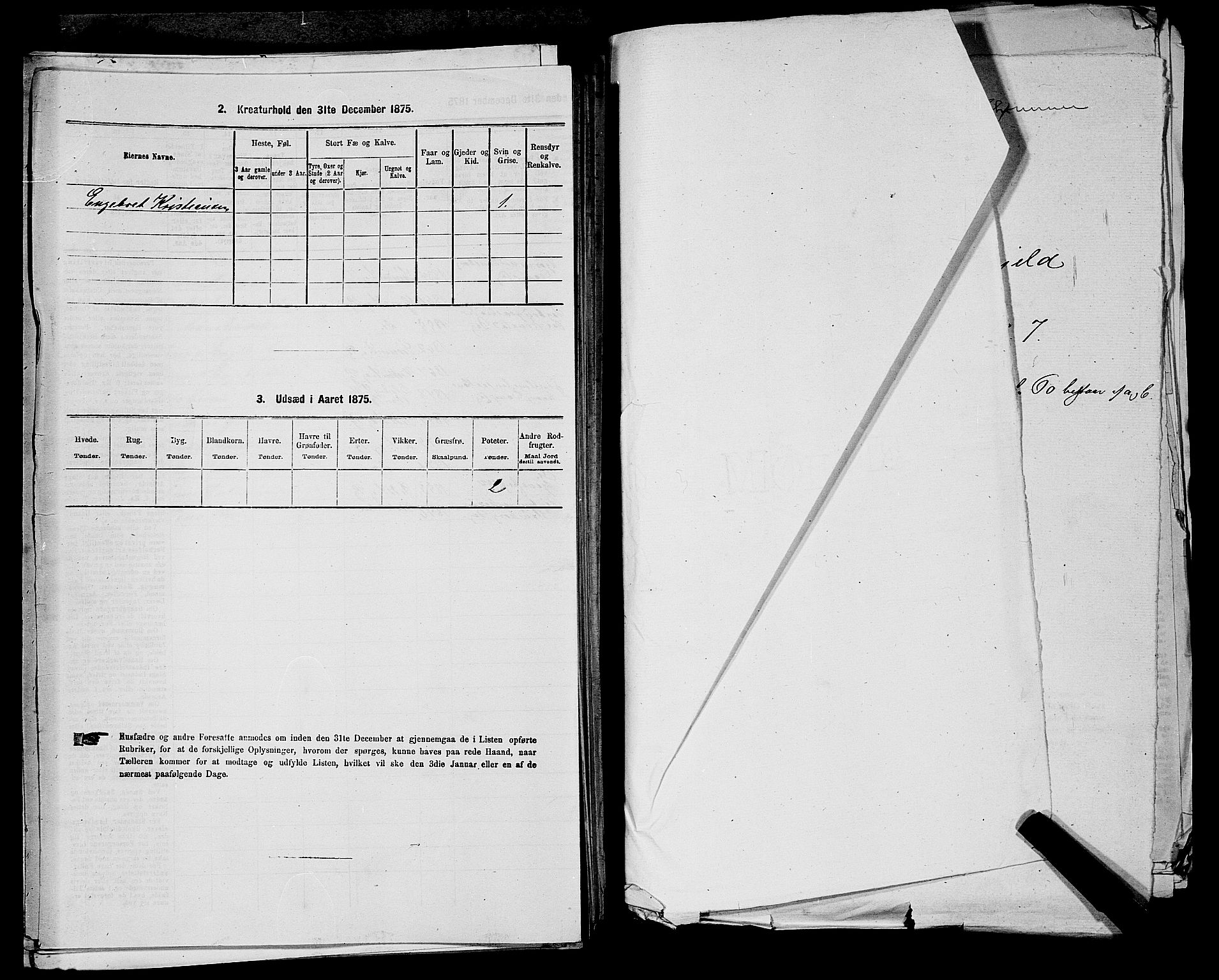 RA, 1875 census for 0231P Skedsmo, 1875, p. 953