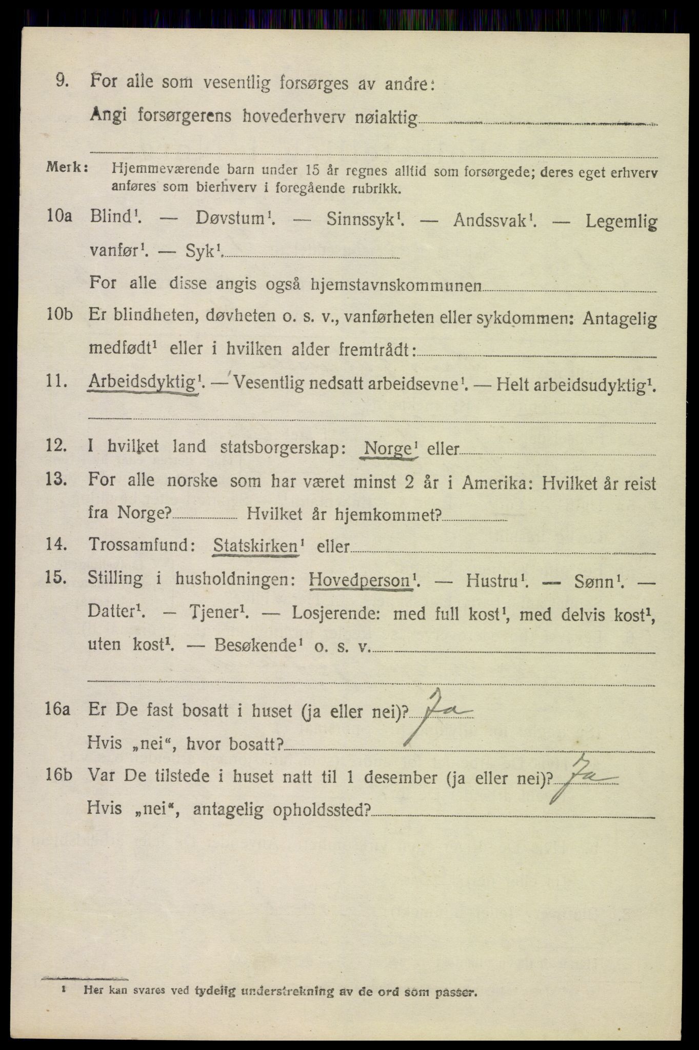 SAH, 1920 census for Nord-Odal, 1920, p. 7012