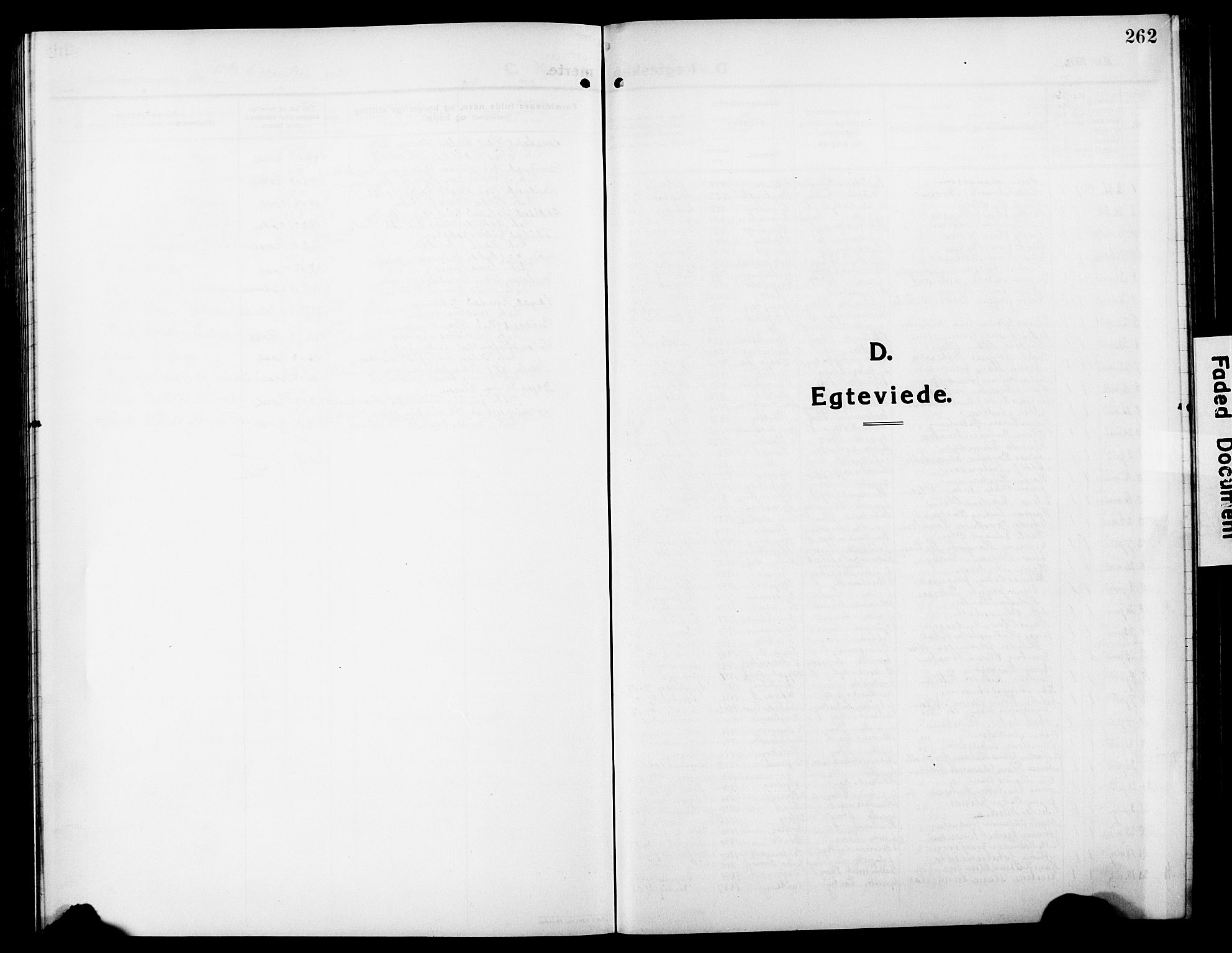 Sarpsborg prestekontor Kirkebøker, SAO/A-2006/G/Ga/L0002: Parish register (copy) no. 2, 1912-1931, p. 262