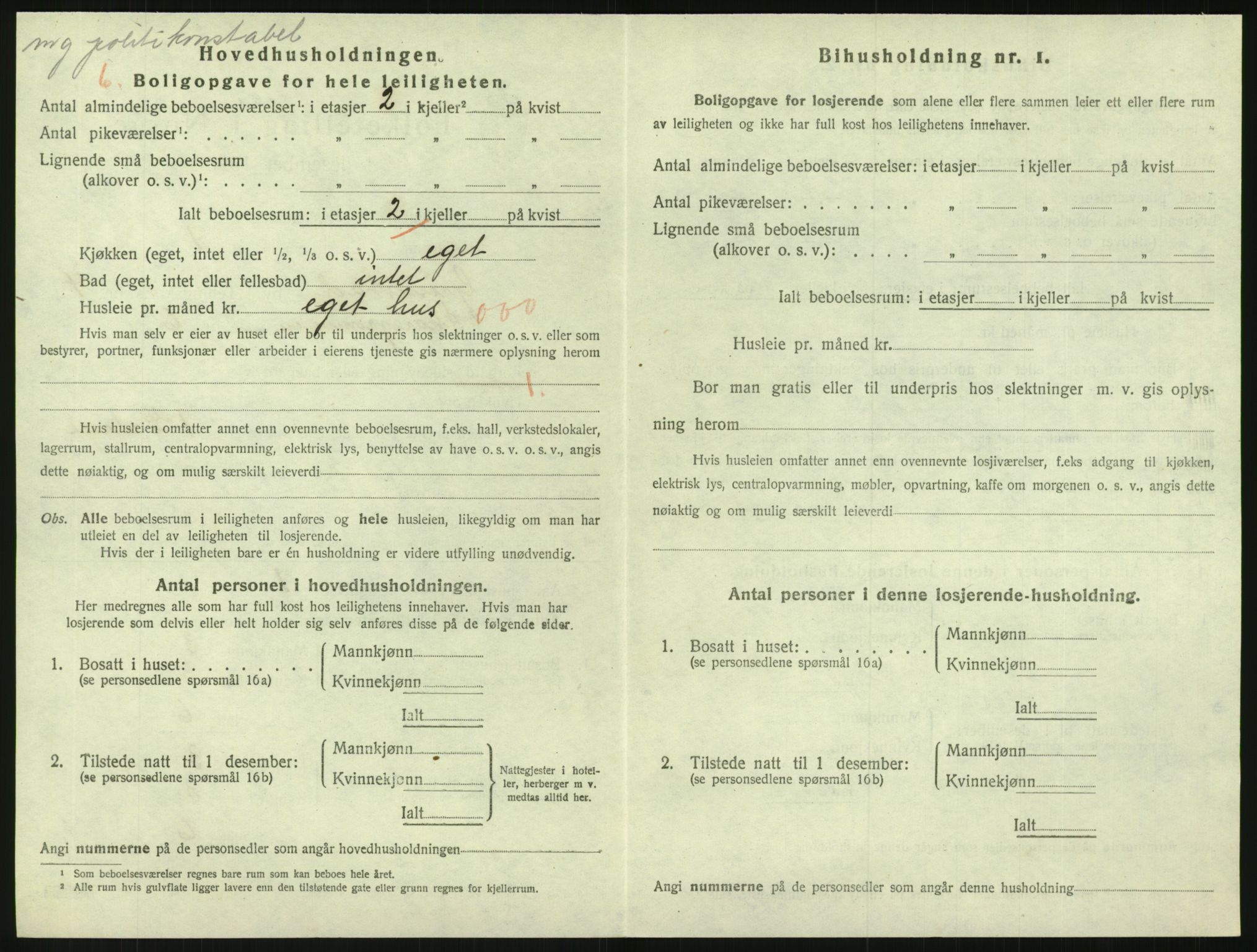 SAK, 1920 census for Grimstad, 1920, p. 1972