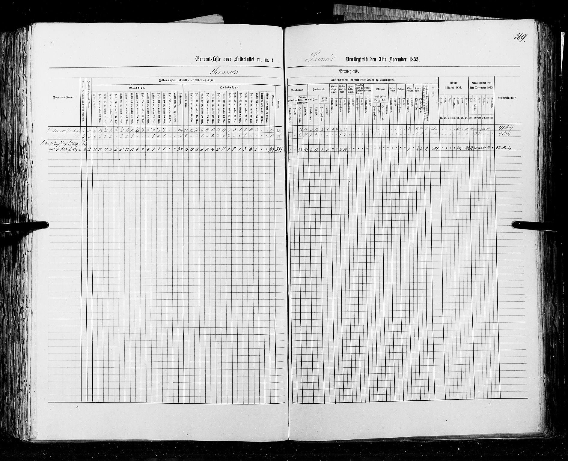 RA, Census 1855, vol. 4: Stavanger amt og Søndre Bergenhus amt, 1855, p. 369