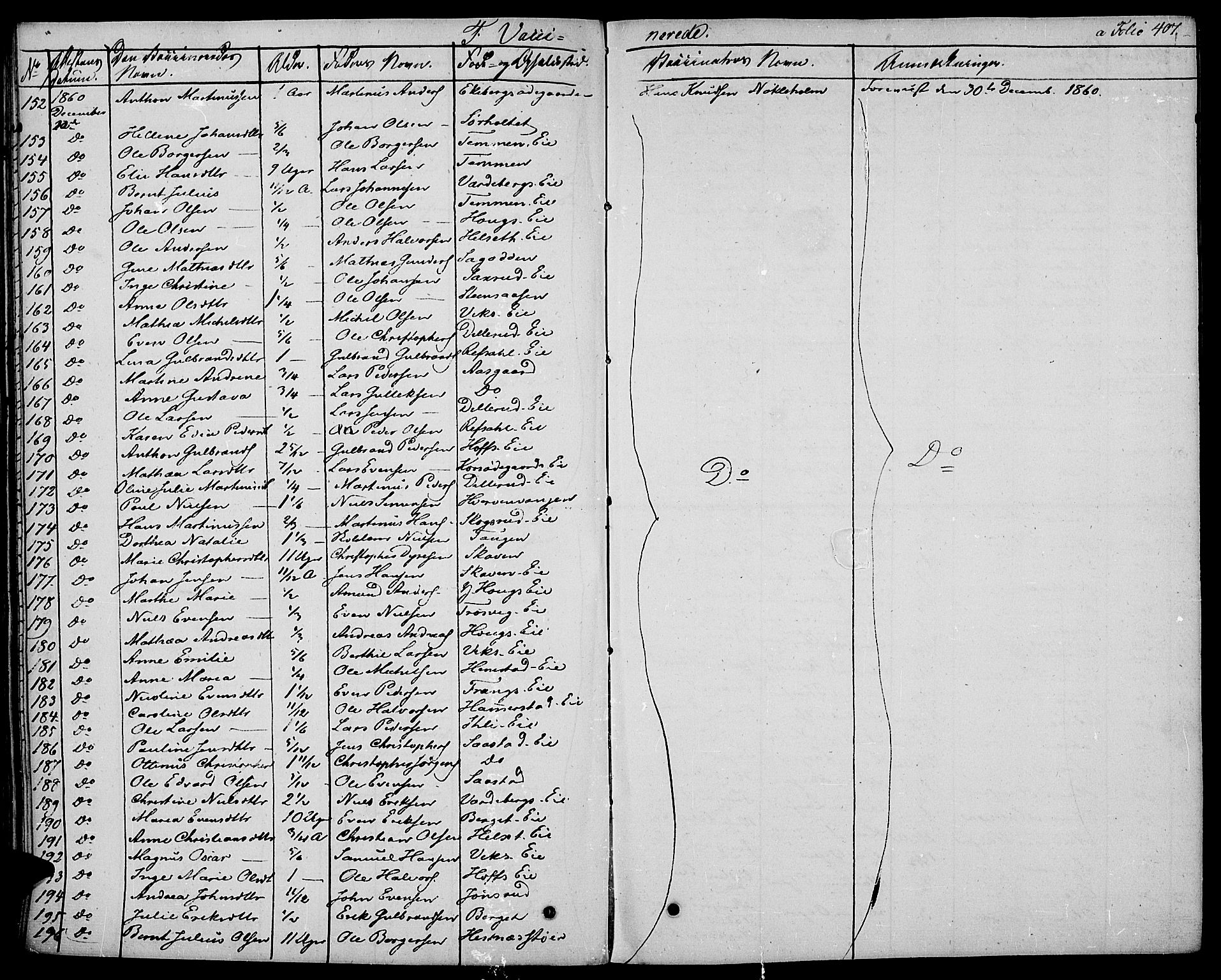 Stange prestekontor, AV/SAH-PREST-002/K/L0009: Parish register (official) no. 9, 1826-1835, p. 407