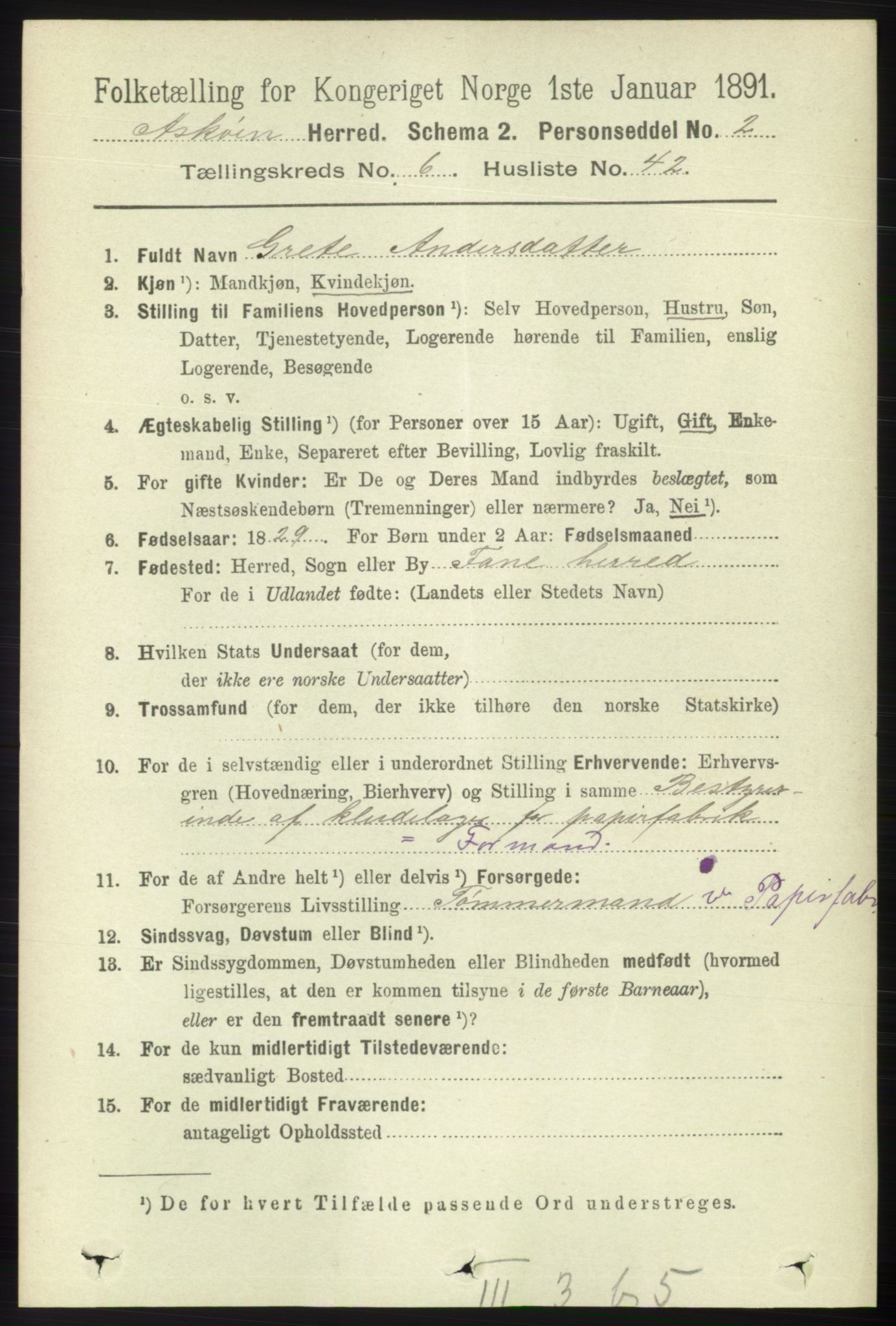 RA, 1891 census for 1247 Askøy, 1891, p. 4217