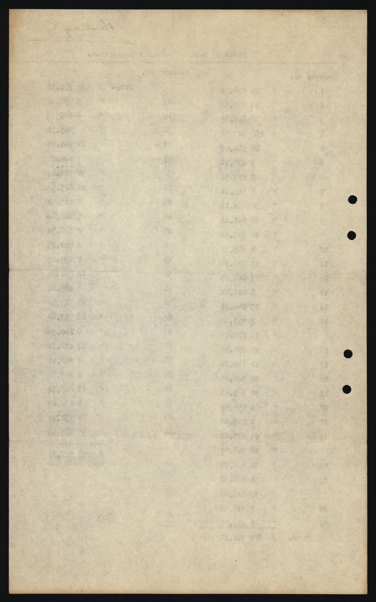 Norges Bank, Statistisk avdeling, AV/RA-S-4063/D/L0172: Sakarkiv, 1920-1954, p. 1045