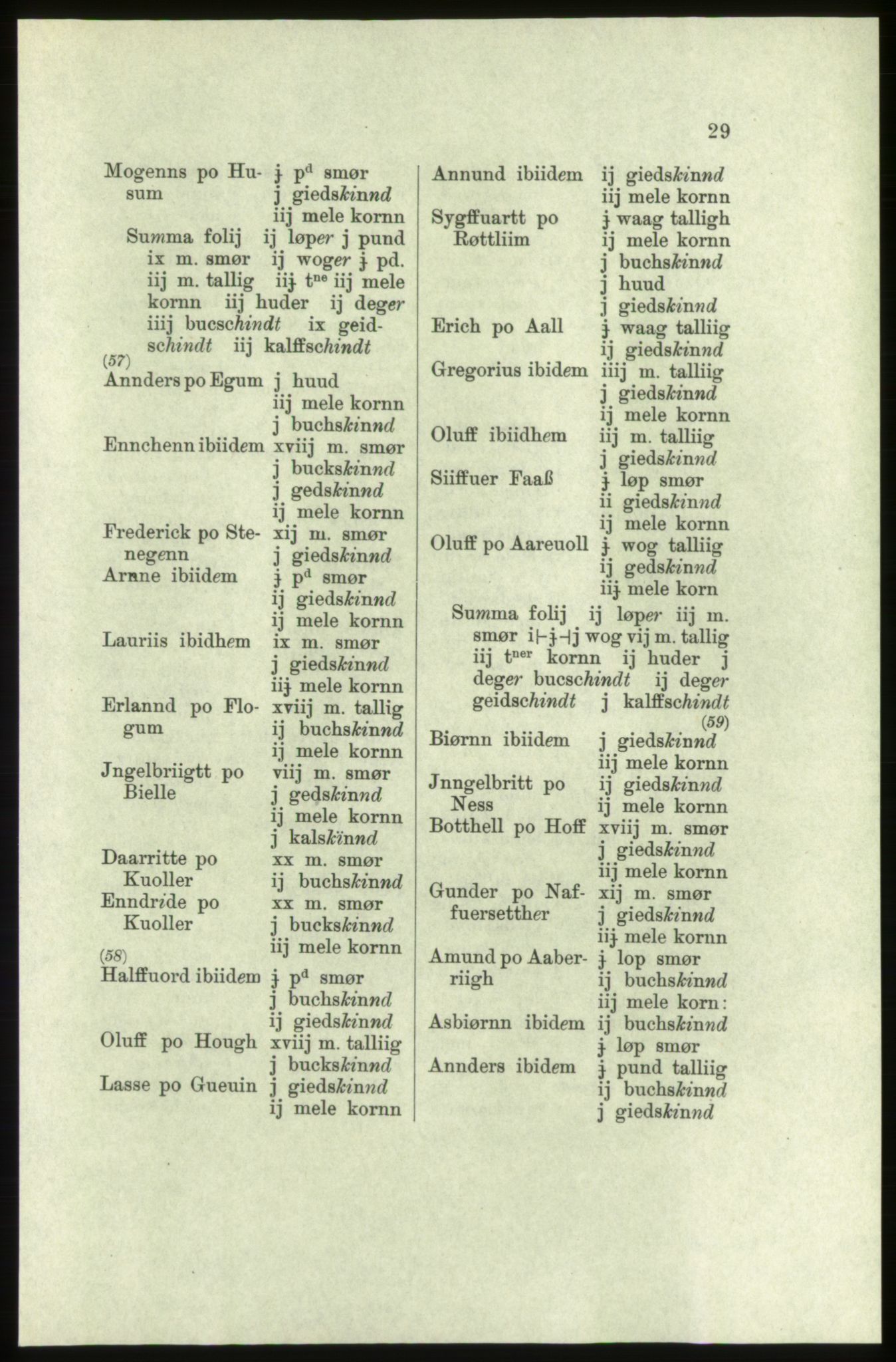 Publikasjoner utgitt av Arkivverket, PUBL/PUBL-001/C/0004: Bind 4: Rekneskap for Bergenhus len 1566-1567: A. Inntekt, 1566-1567, p. 29