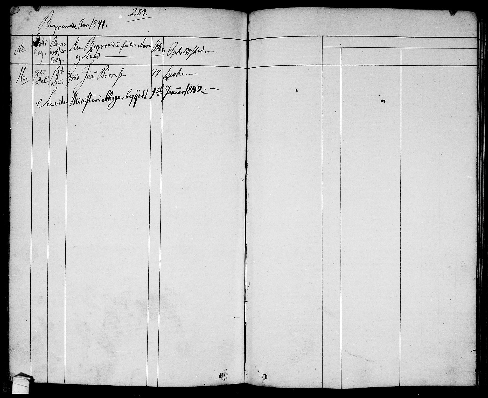 Tune prestekontor Kirkebøker, AV/SAO-A-2007/F/Fa/L0008: Parish register (official) no. 8, 1837-1841, p. 289