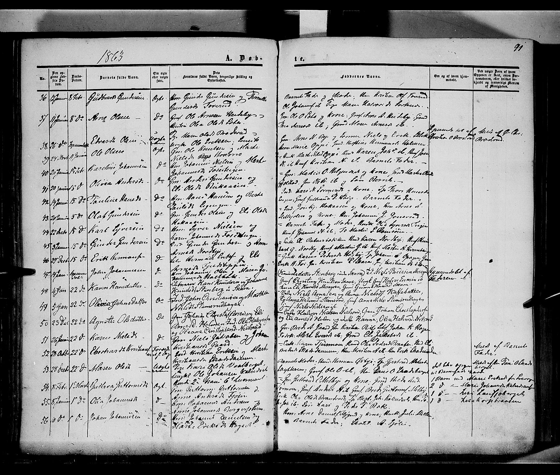 Grue prestekontor, AV/SAH-PREST-036/H/Ha/Haa/L0009: Parish register (official) no. 9, 1859-1863, p. 91