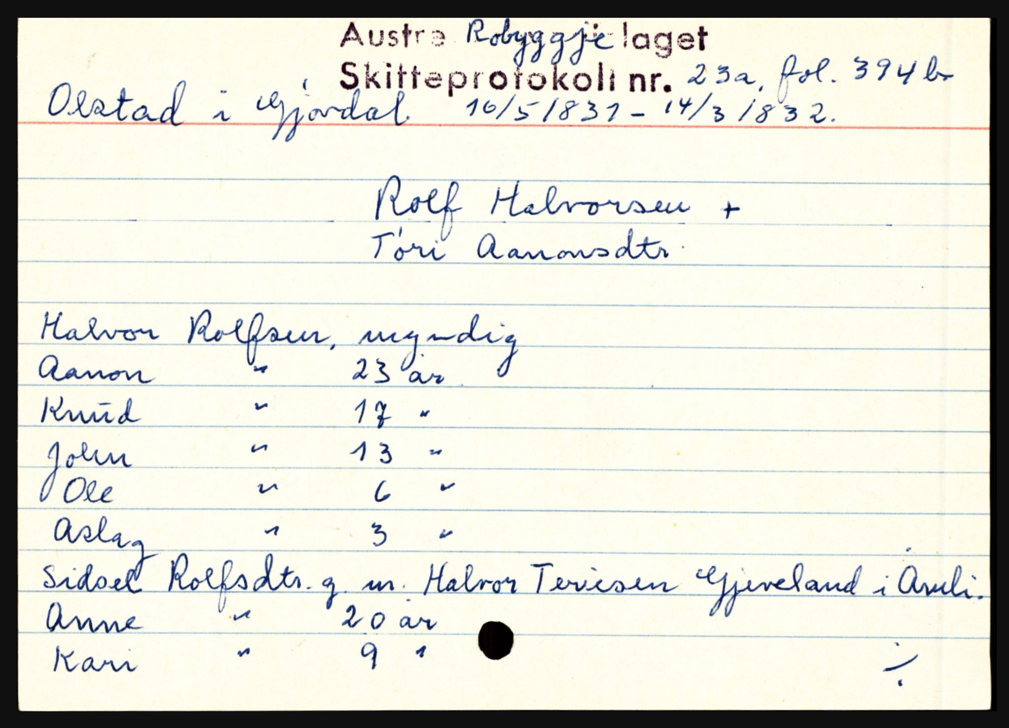 Østre Råbyggelag sorenskriveri, AV/SAK-1221-0016/H, p. 10293