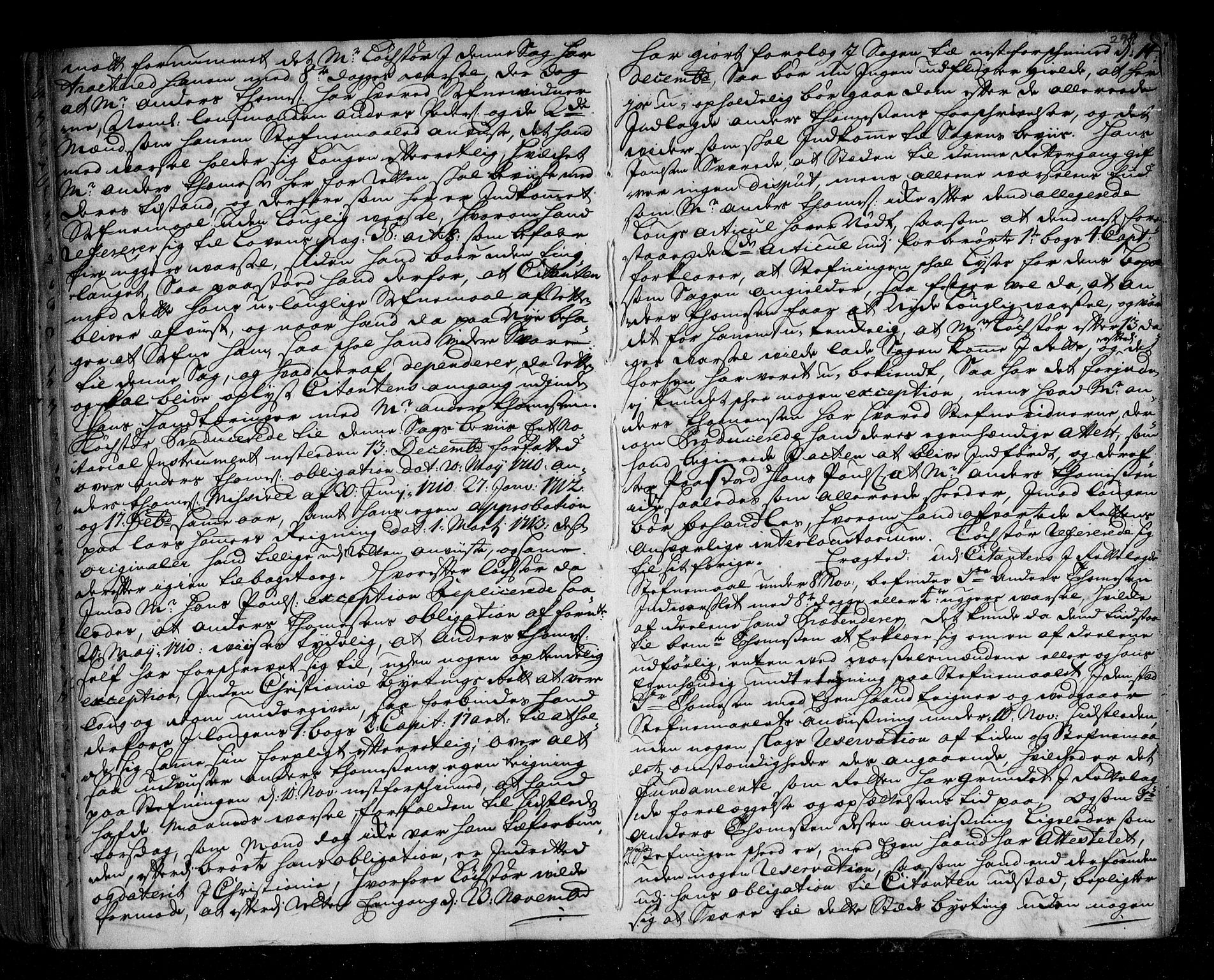 Christiania byfogd, AV/SAO-A-11543/F/Fb/L0035: Tingbok, 1713, p. 298b-299a