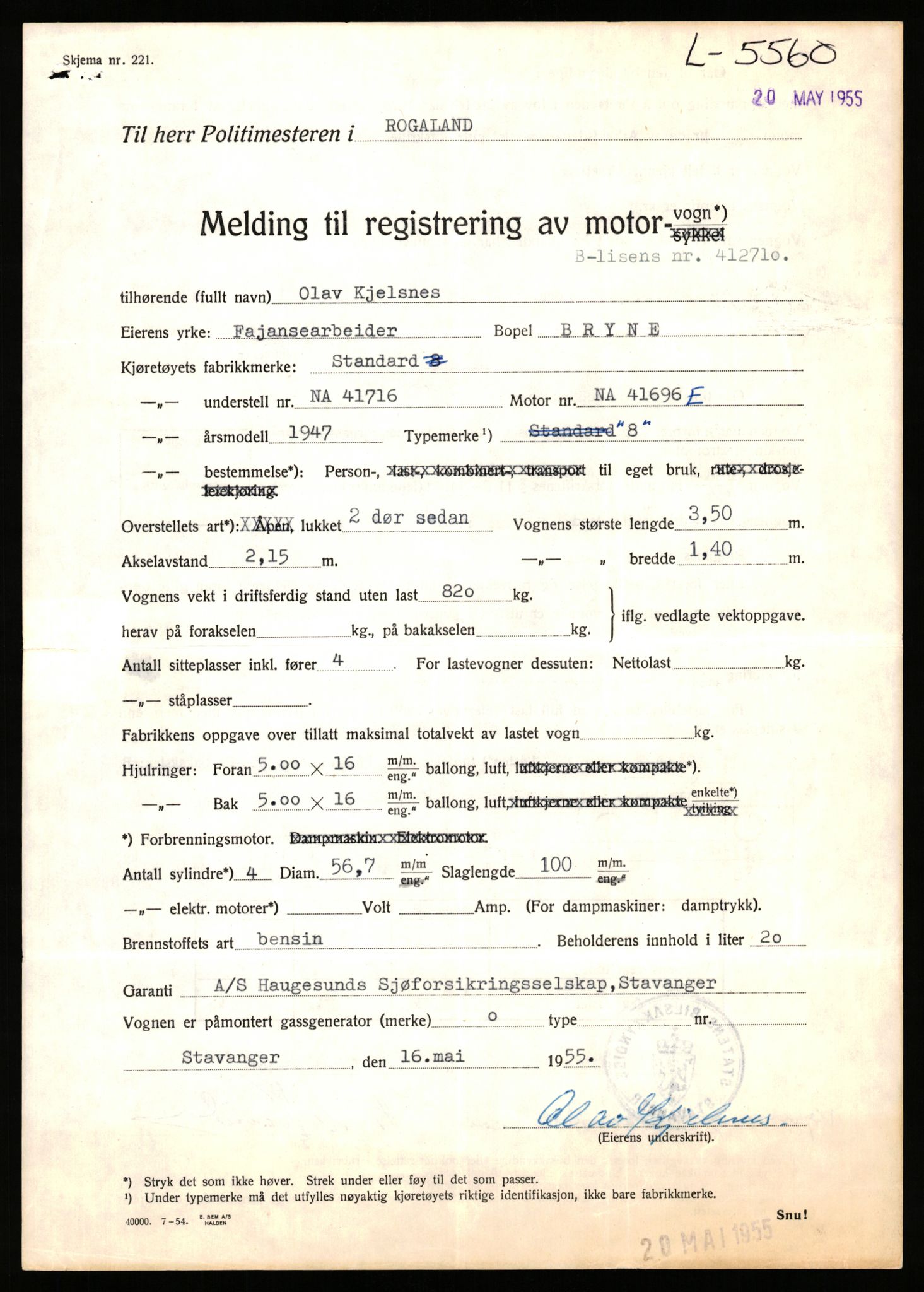 Stavanger trafikkstasjon, AV/SAST-A-101942/0/F/L0015: L-5500 - L-5949, 1930-1971, p. 287