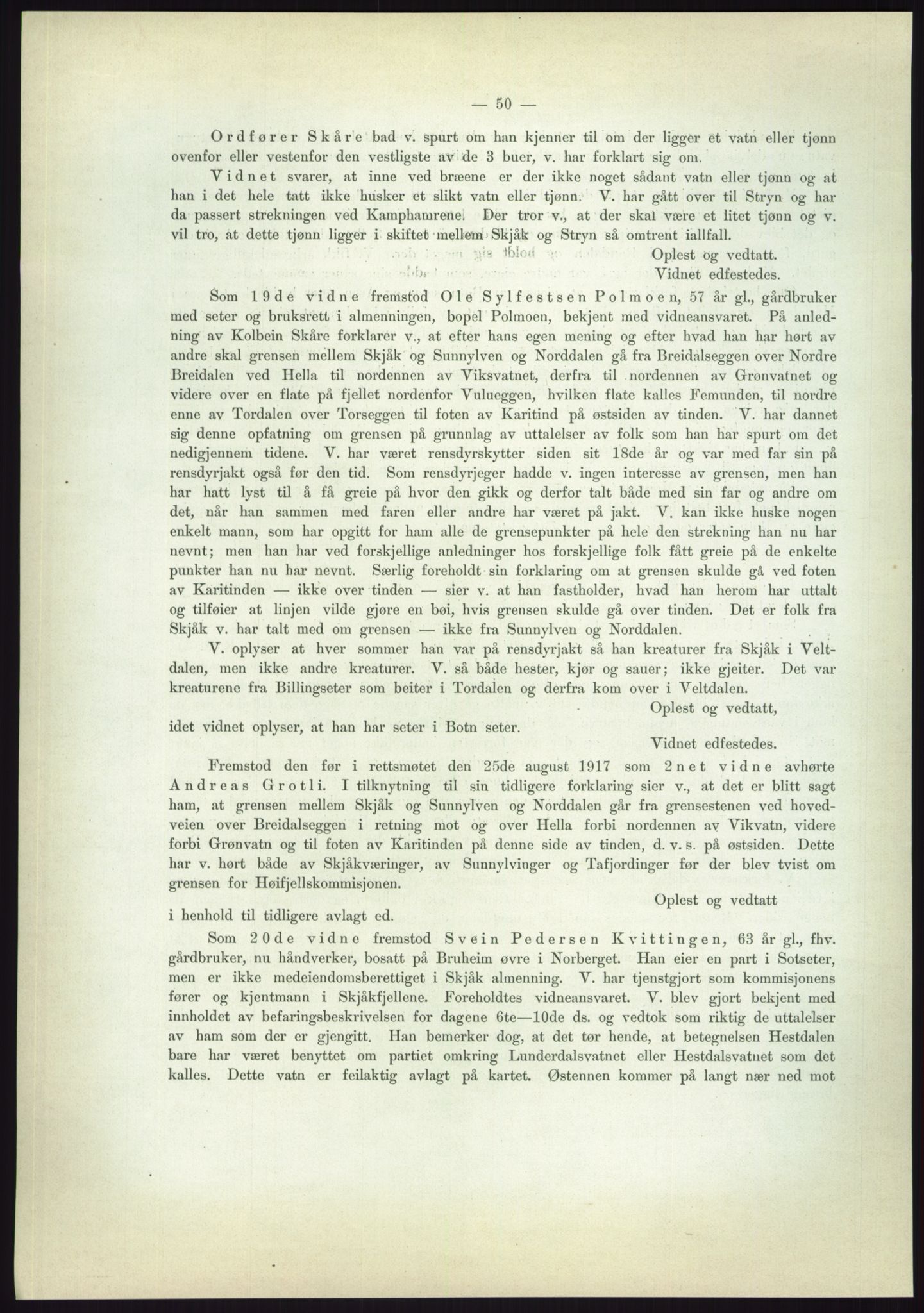 Høyfjellskommisjonen, AV/RA-S-1546/X/Xa/L0001: Nr. 1-33, 1909-1953, p. 2893