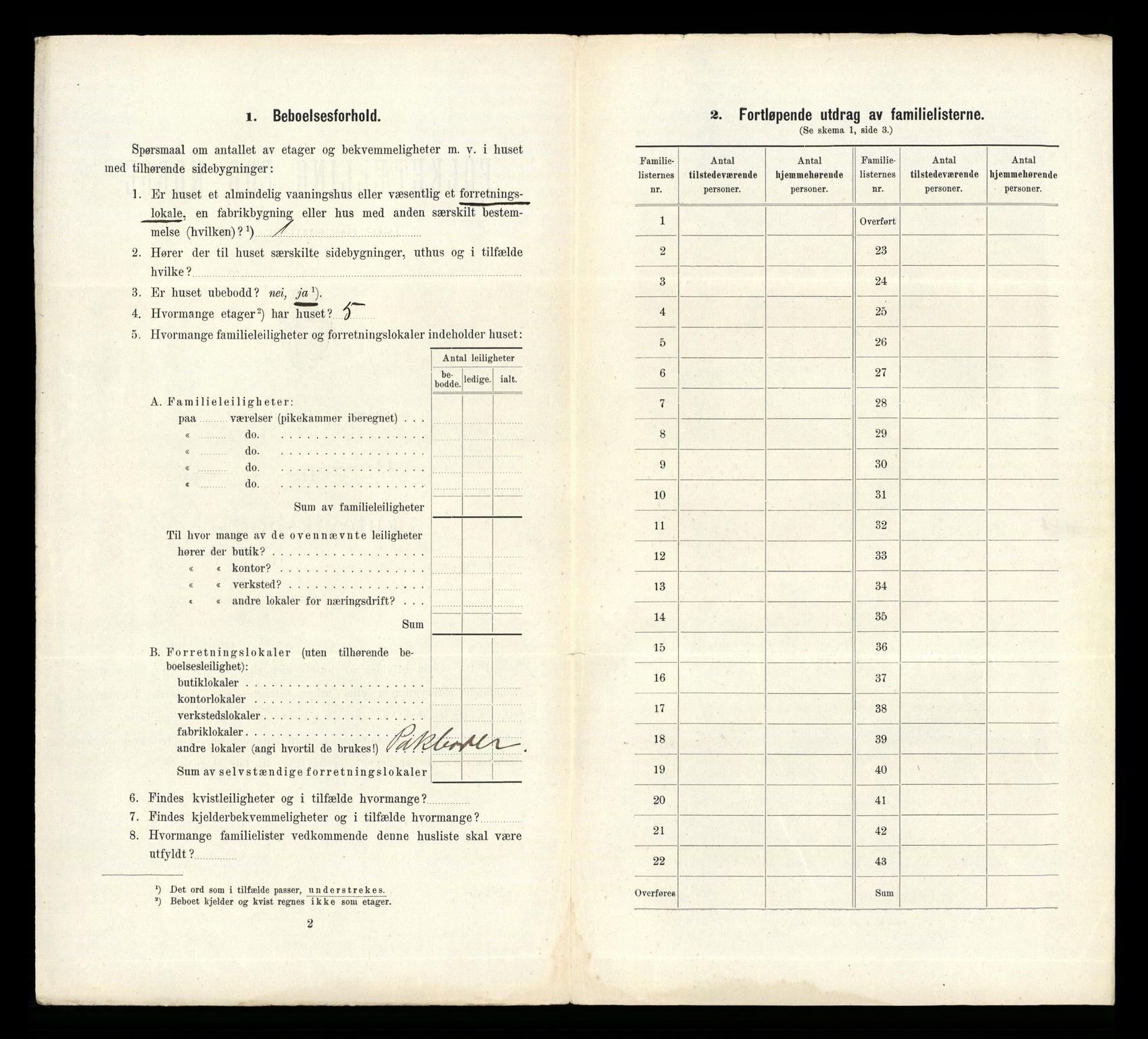 RA, 1910 census for Bergen, 1910, p. 34340