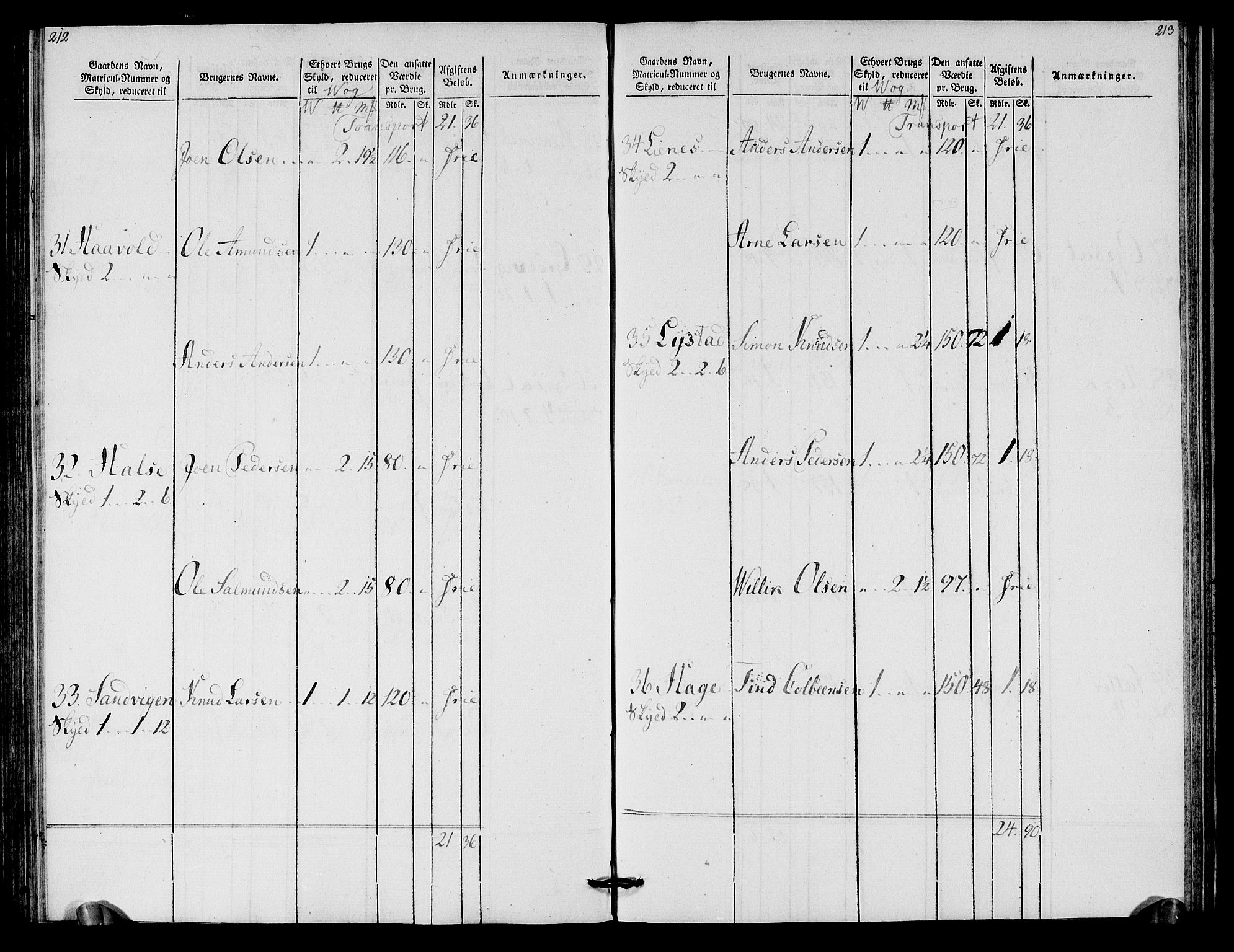 Rentekammeret inntil 1814, Realistisk ordnet avdeling, AV/RA-EA-4070/N/Ne/Nea/L0125b: Sunnmøre fogderi. Oppebørselsregister for fogderiets søndre del, 1803, p. 108