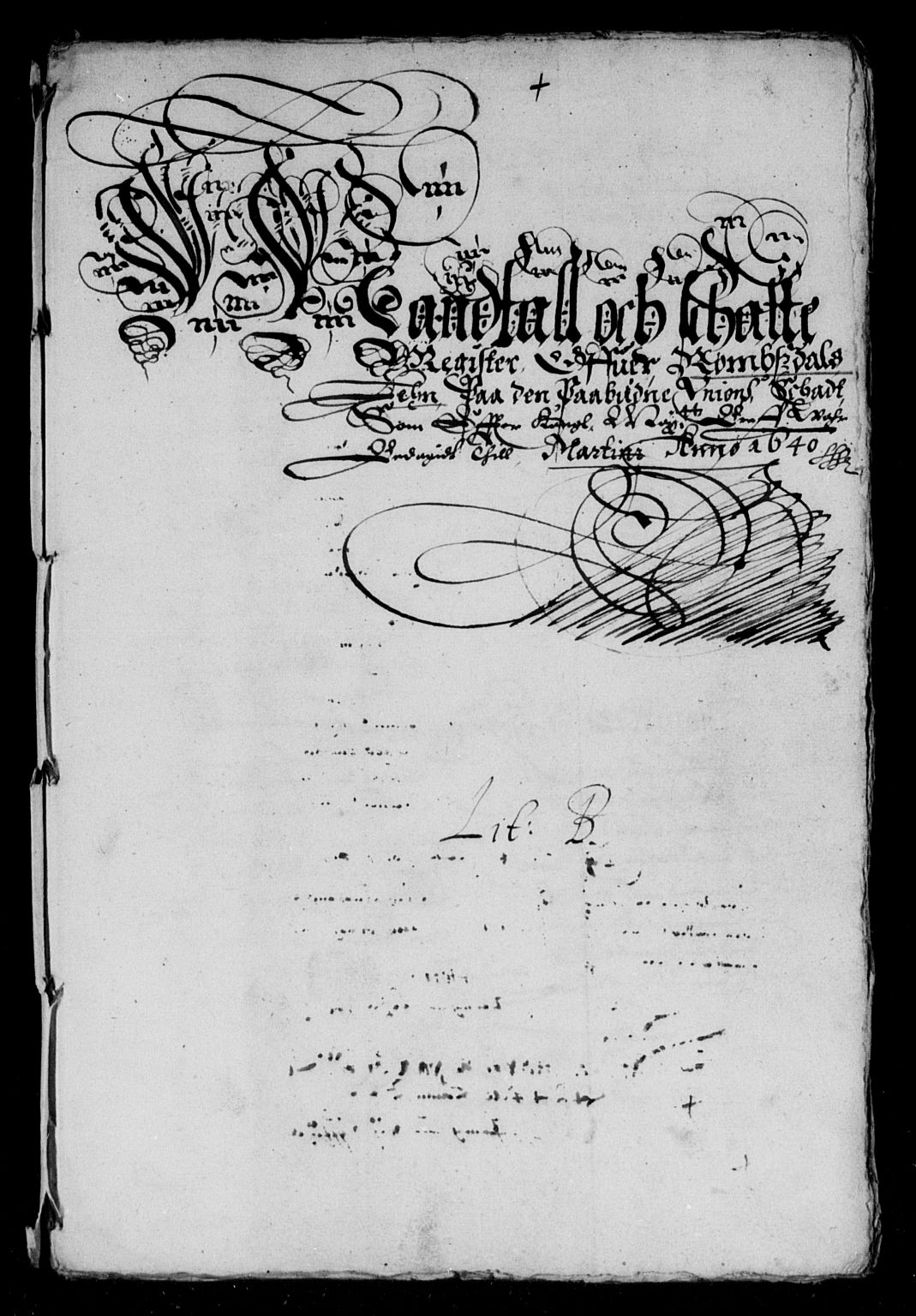 Rentekammeret inntil 1814, Reviderte regnskaper, Lensregnskaper, AV/RA-EA-5023/R/Rb/Rbw/L0068: Trondheim len, 1640