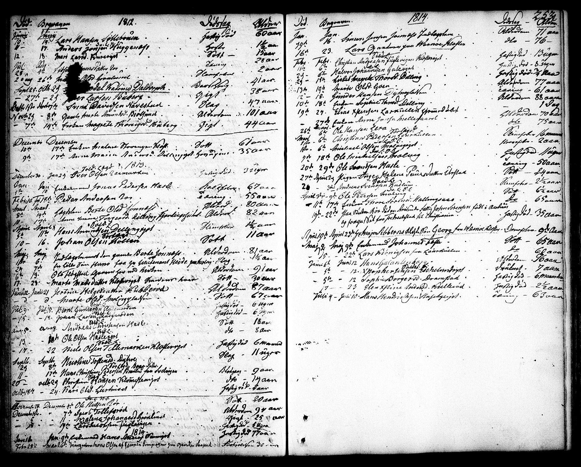 Rygge prestekontor Kirkebøker, SAO/A-10084b/F/Fa/L0002: Parish register (official) no. 2, 1771-1814, p. 253