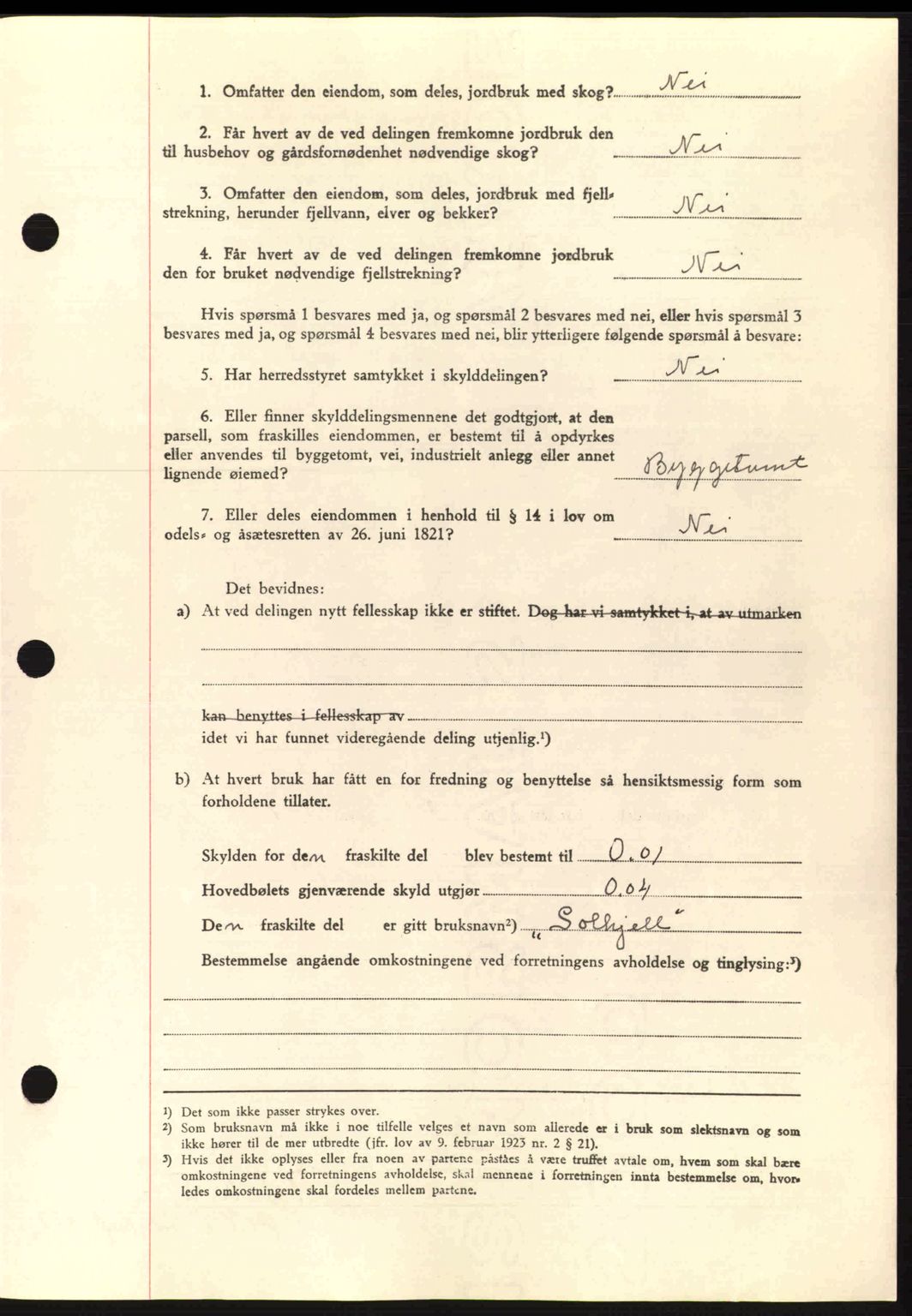 Romsdal sorenskriveri, AV/SAT-A-4149/1/2/2C: Mortgage book no. A8, 1939-1940, Diary no: : 646/1940