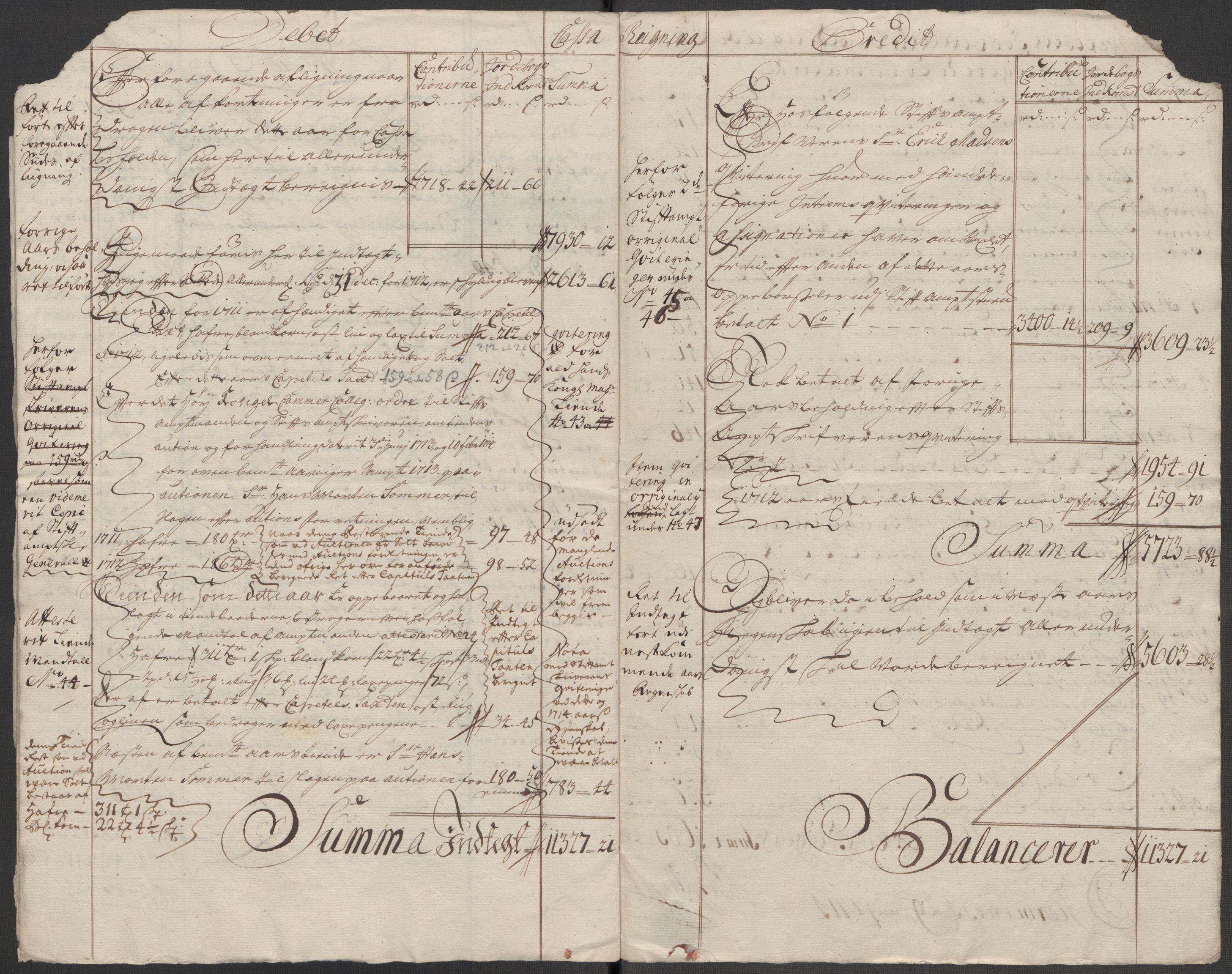 Rentekammeret inntil 1814, Reviderte regnskaper, Fogderegnskap, AV/RA-EA-4092/R55/L3662: Fogderegnskap Romsdal, 1713-1714, p. 9