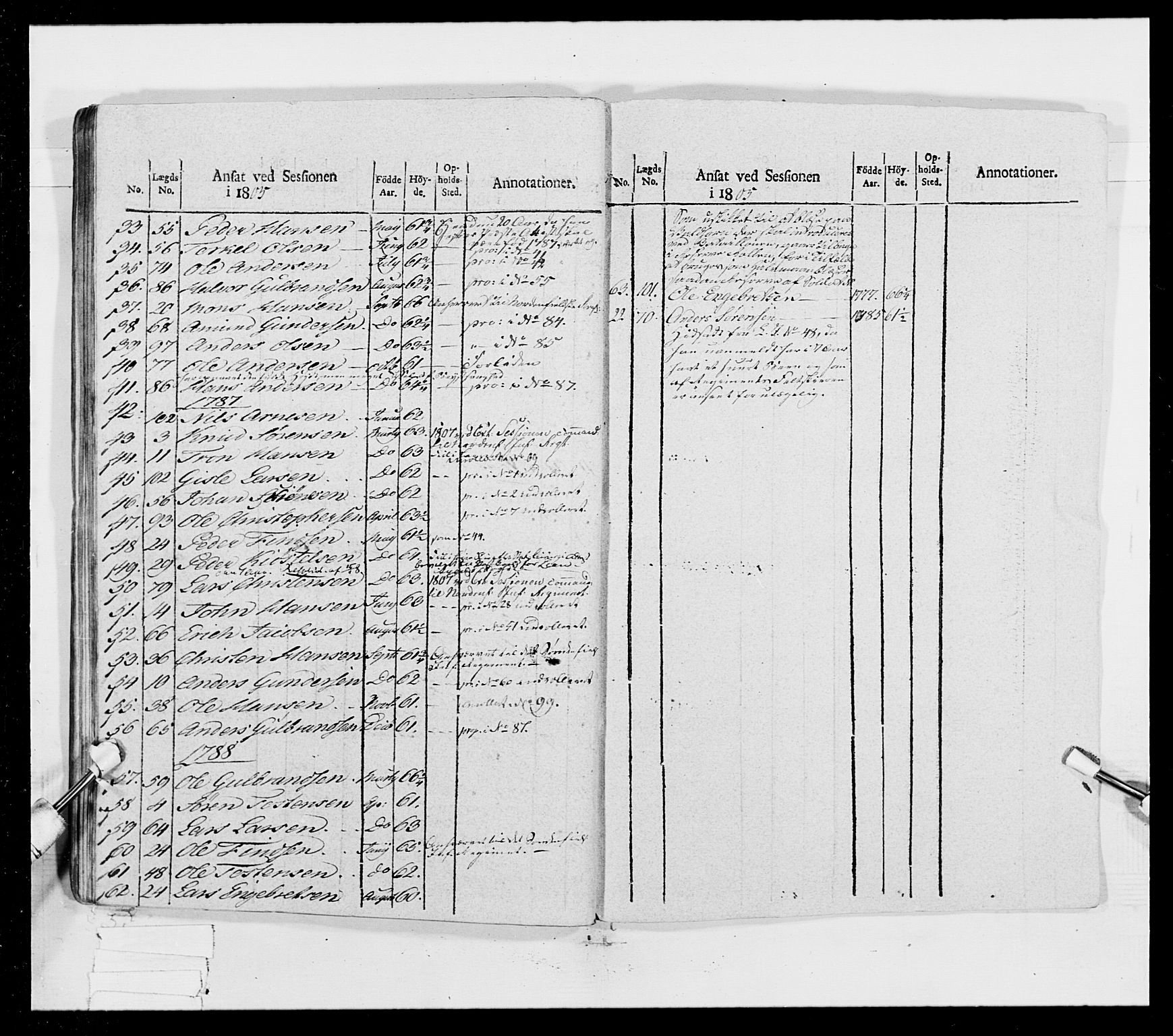 Generalitets- og kommissariatskollegiet, Det kongelige norske kommissariatskollegium, AV/RA-EA-5420/E/Eh/L0023: Norske jegerkorps, 1805, p. 326