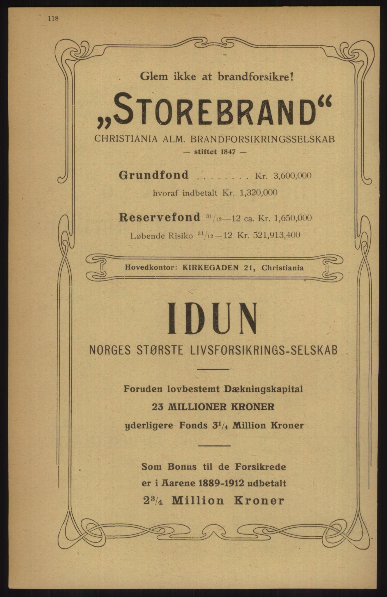 Kristiania/Oslo adressebok, PUBL/-, 1914, p. 118