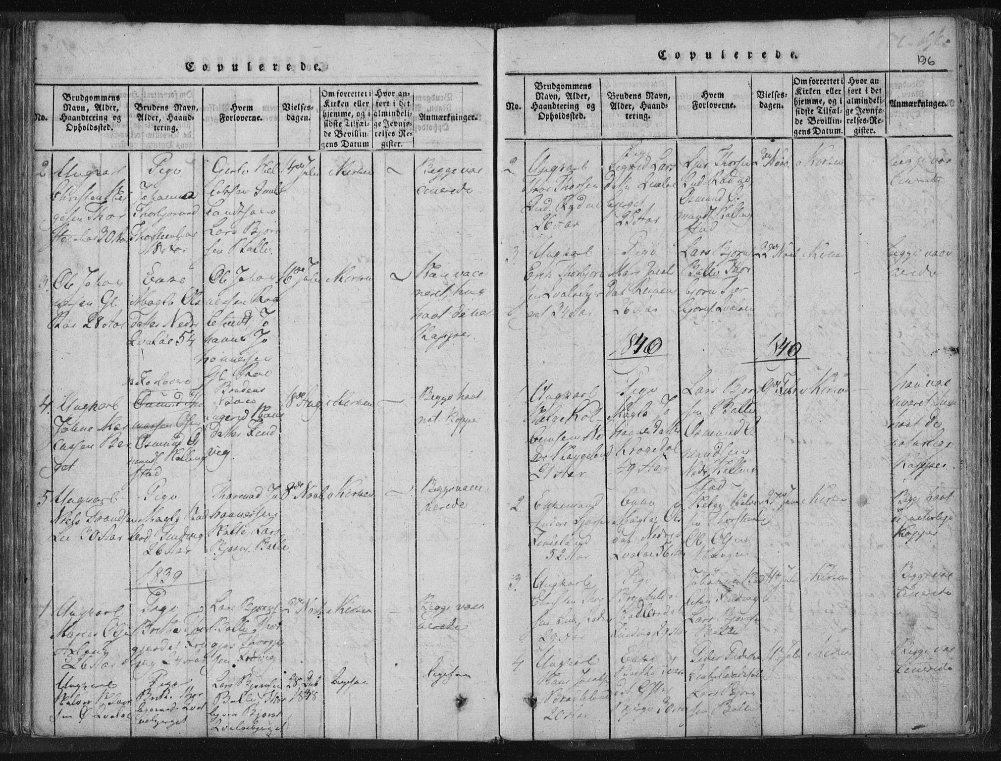 Vikedal sokneprestkontor, AV/SAST-A-101840/01/IV: Parish register (official) no. A 5, 1817-1850, p. 196