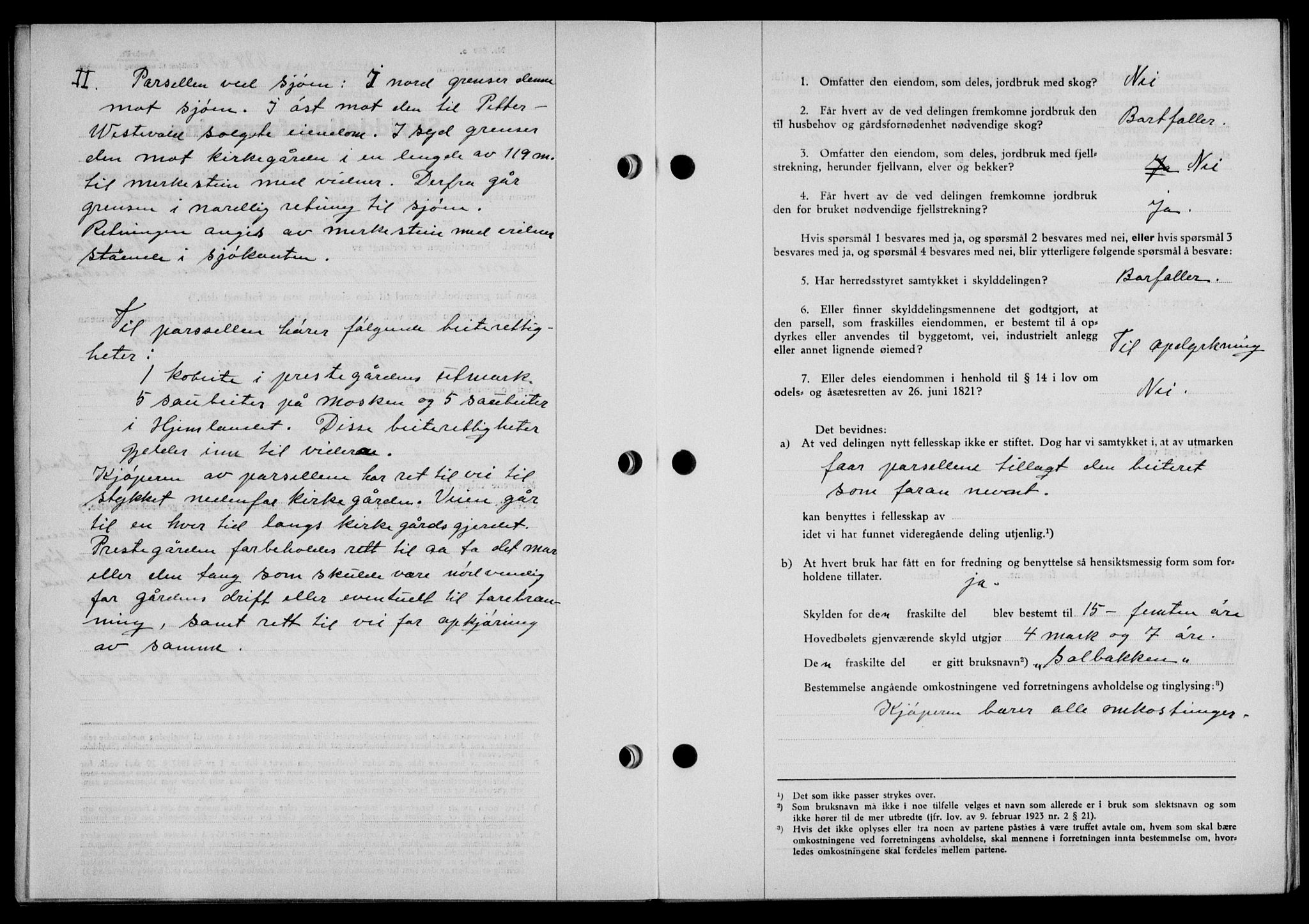 Lofoten sorenskriveri, AV/SAT-A-0017/1/2/2C/L0002a: Mortgage book no. 2a, 1937-1937, Diary no: : 884/1937