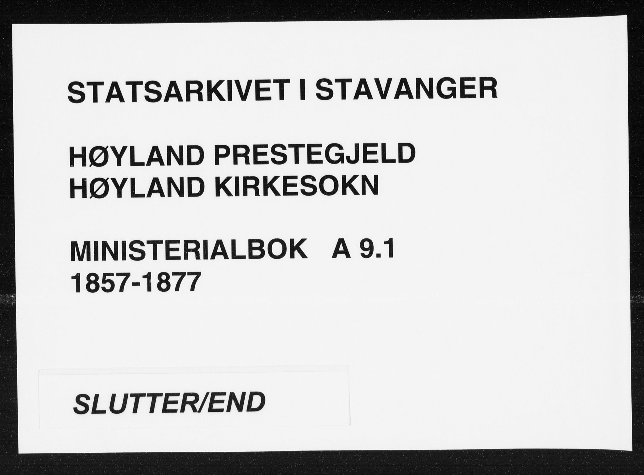 Høyland sokneprestkontor, SAST/A-101799/001/30BA/L0010: Parish register (official) no. A 9.1, 1857-1877, p. 251