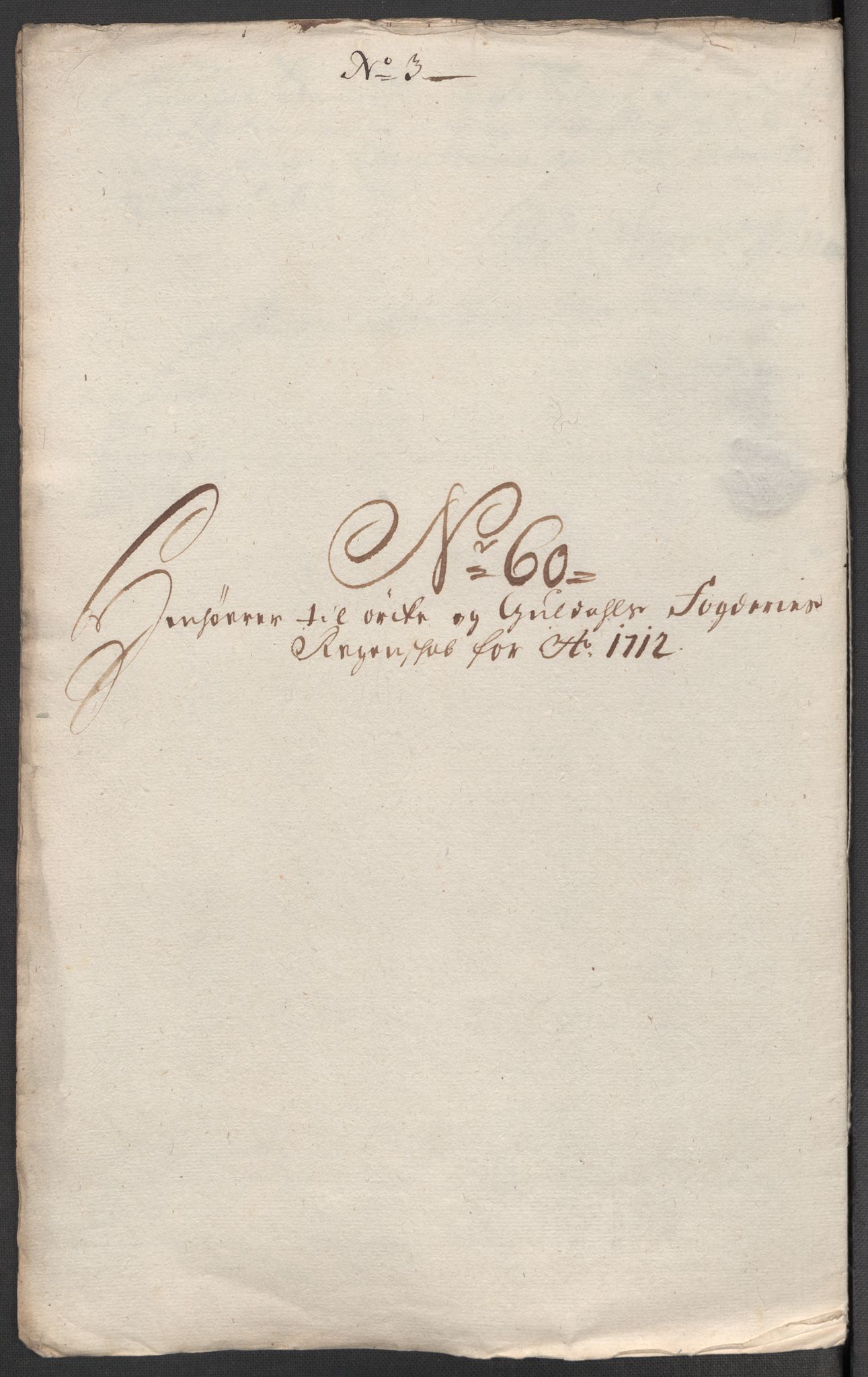 Rentekammeret inntil 1814, Reviderte regnskaper, Fogderegnskap, AV/RA-EA-4092/R60/L3963: Fogderegnskap Orkdal og Gauldal, 1712, p. 465