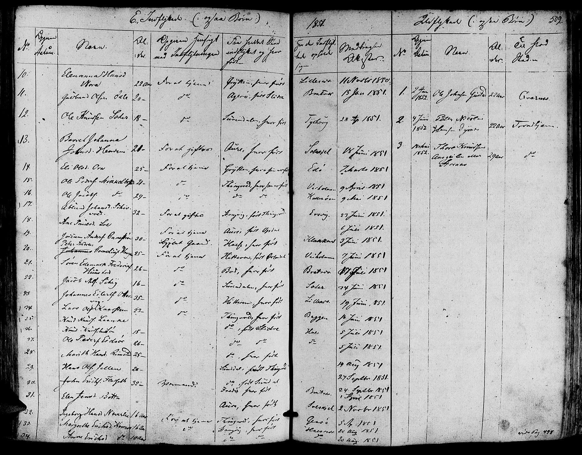 Ministerialprotokoller, klokkerbøker og fødselsregistre - Møre og Romsdal, AV/SAT-A-1454/581/L0936: Parish register (official) no. 581A04, 1836-1852, p. 509