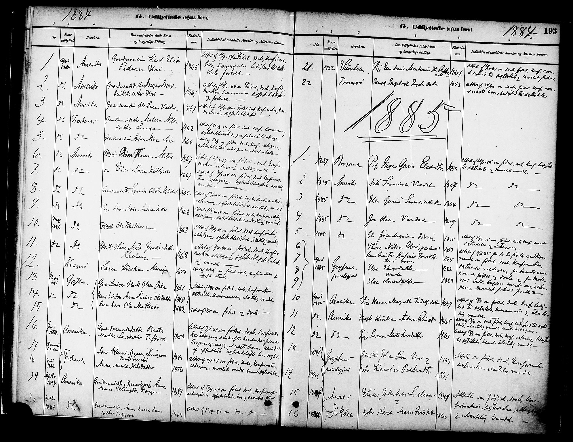Ministerialprotokoller, klokkerbøker og fødselsregistre - Møre og Romsdal, SAT/A-1454/519/L0255: Parish register (official) no. 519A14, 1884-1908, p. 193