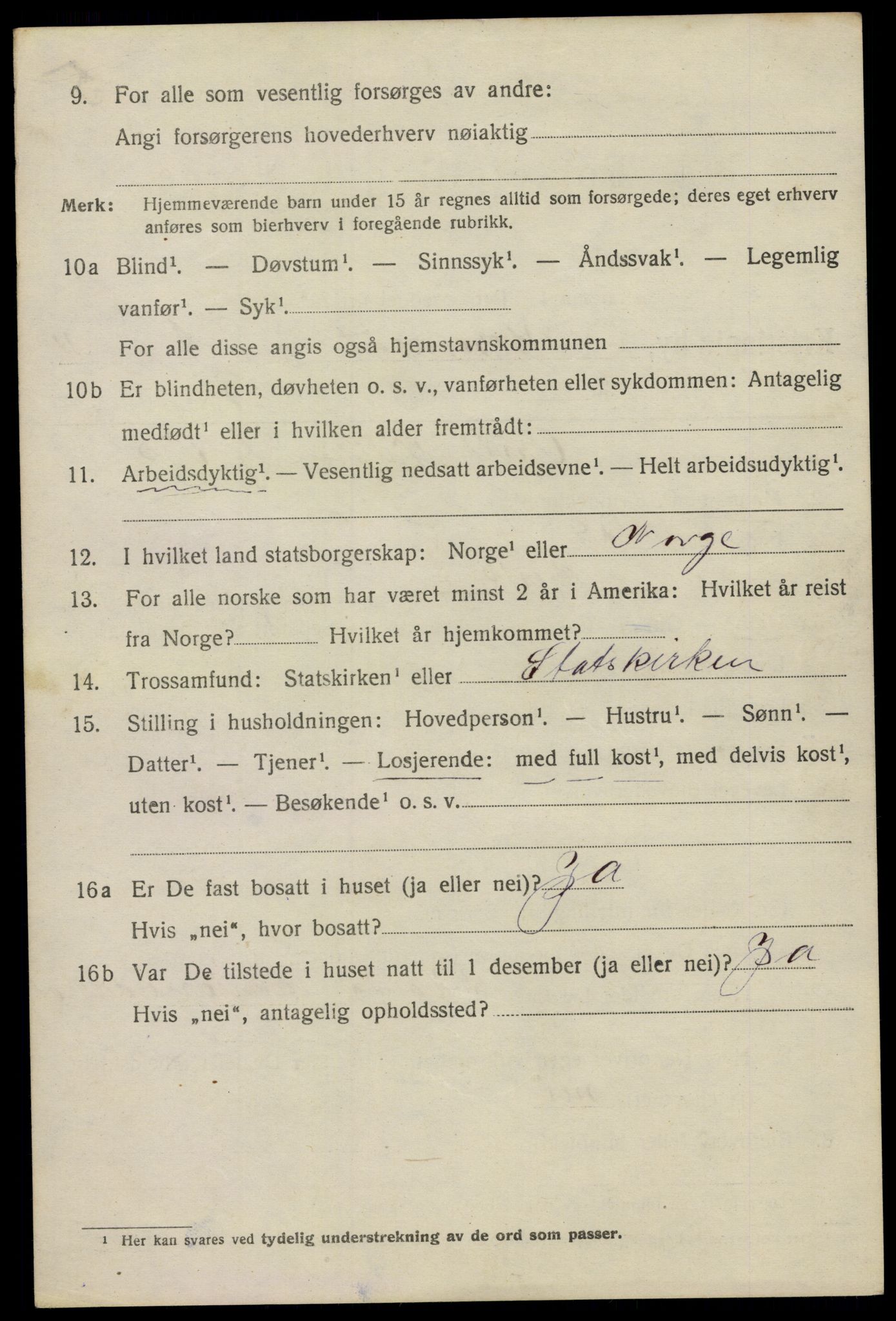 SAO, 1920 census for Kristiania, 1920, p. 152064