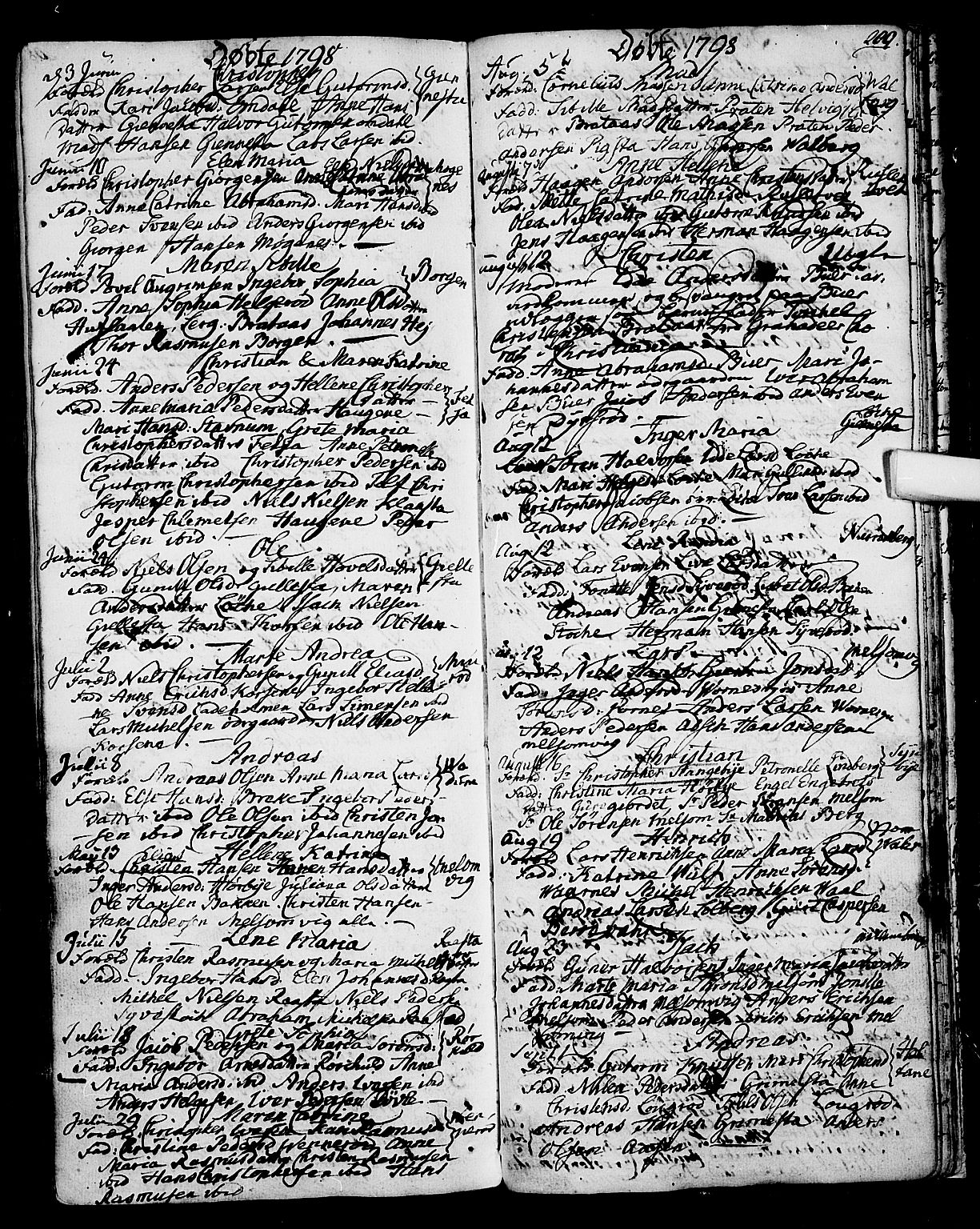 Stokke kirkebøker, AV/SAKO-A-320/F/Fa/L0003: Parish register (official) no. I 3, 1771-1803, p. 209