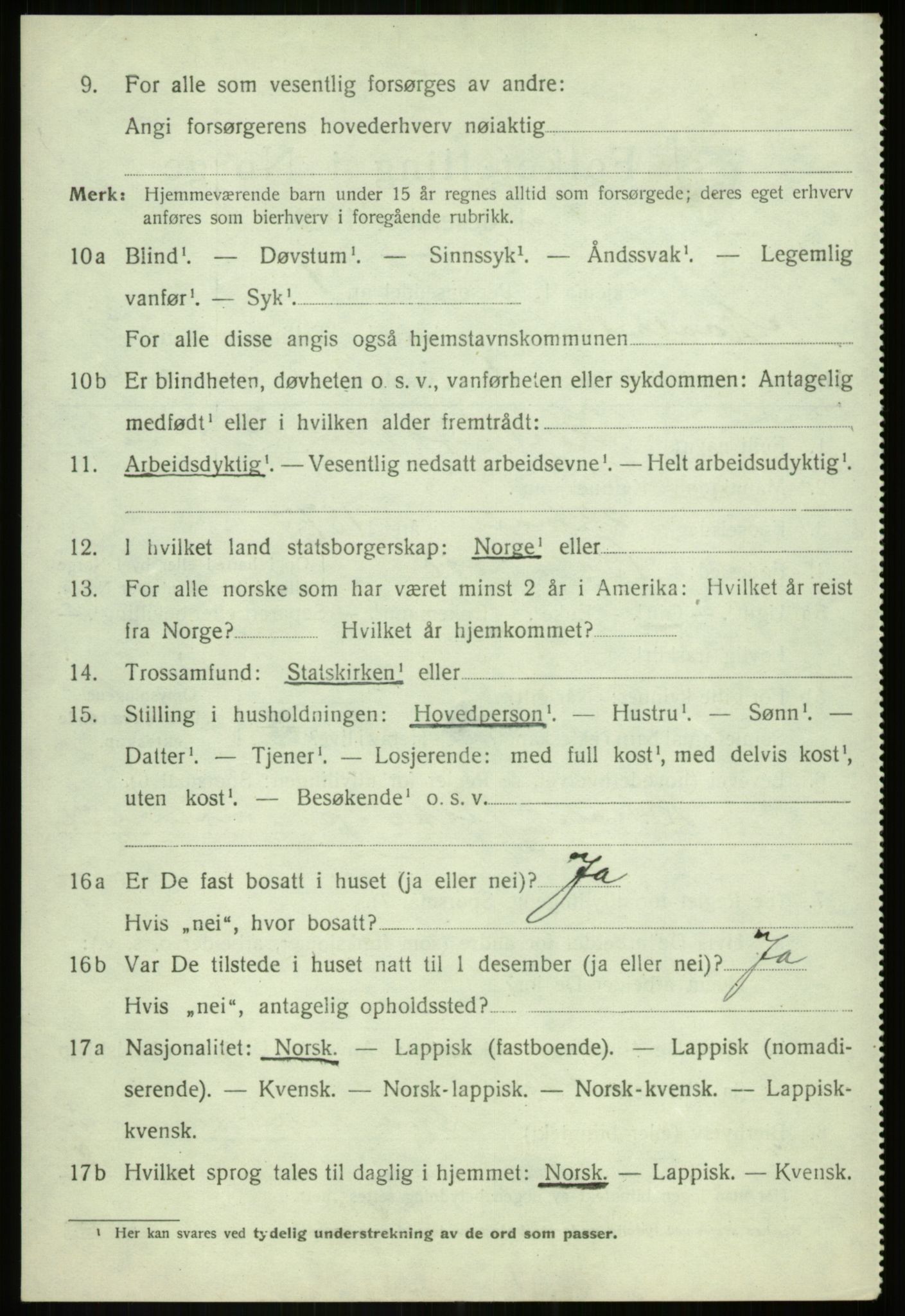 SATØ, 1920 census for Målselv, 1920, p. 1782