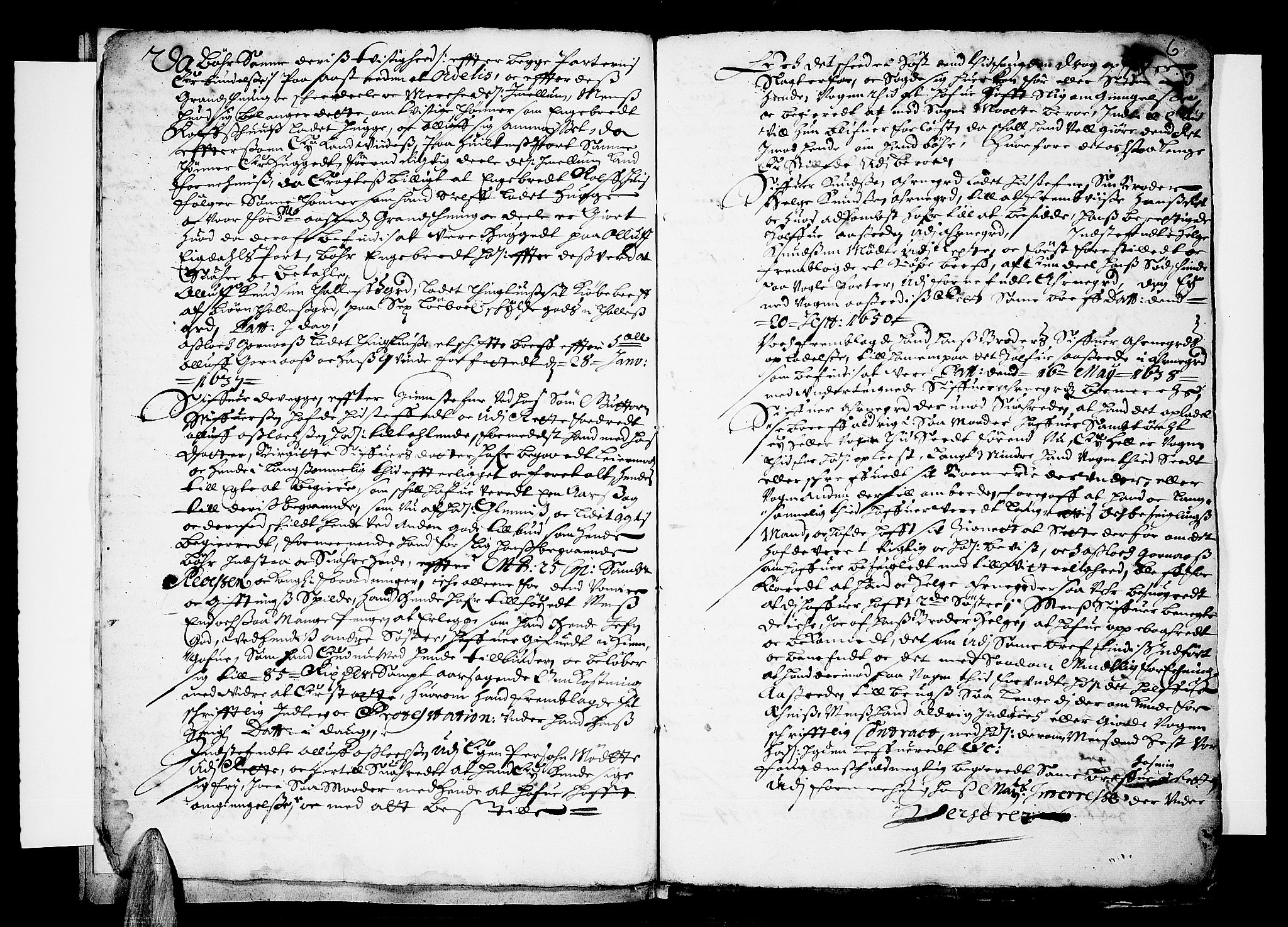 Ringerike og Hallingdal sorenskriveri, SAKO/A-81/F/Fa/Fab/L0002: Tingbok - Sorenskriveriet, 1672-1673, p. 6