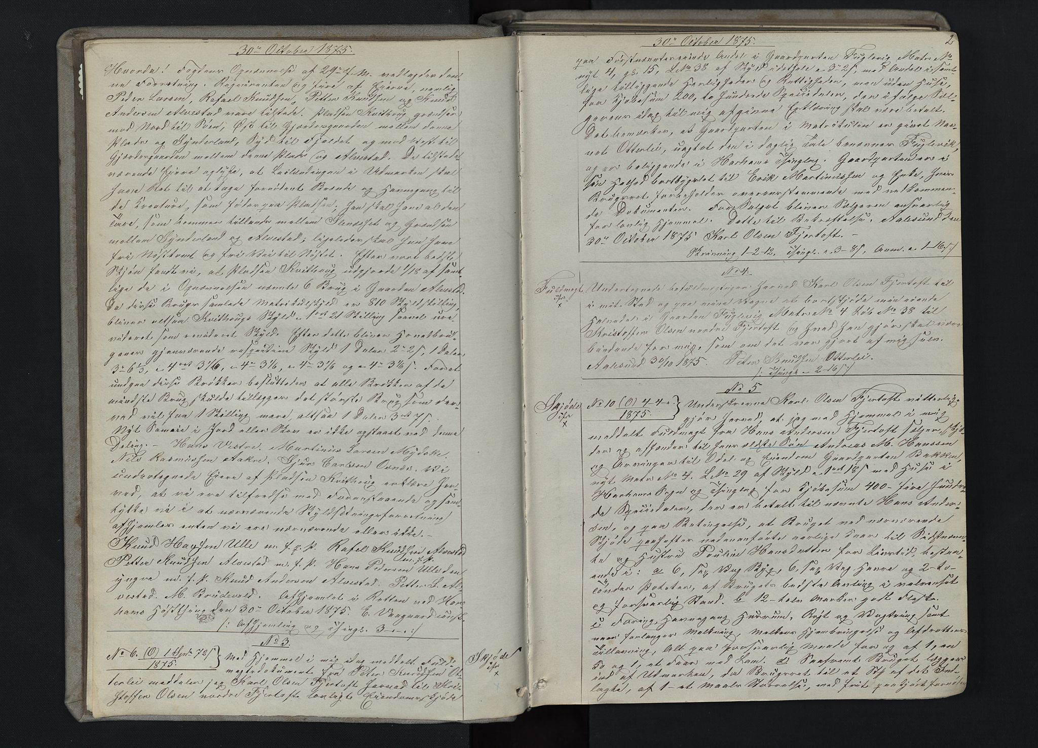 Nordre Sunnmøre sorenskriveri, AV/SAT-A-0006/1/2/2C/2Ca/L0014: Mortgage book no. 16, 1875-1878, p. 2