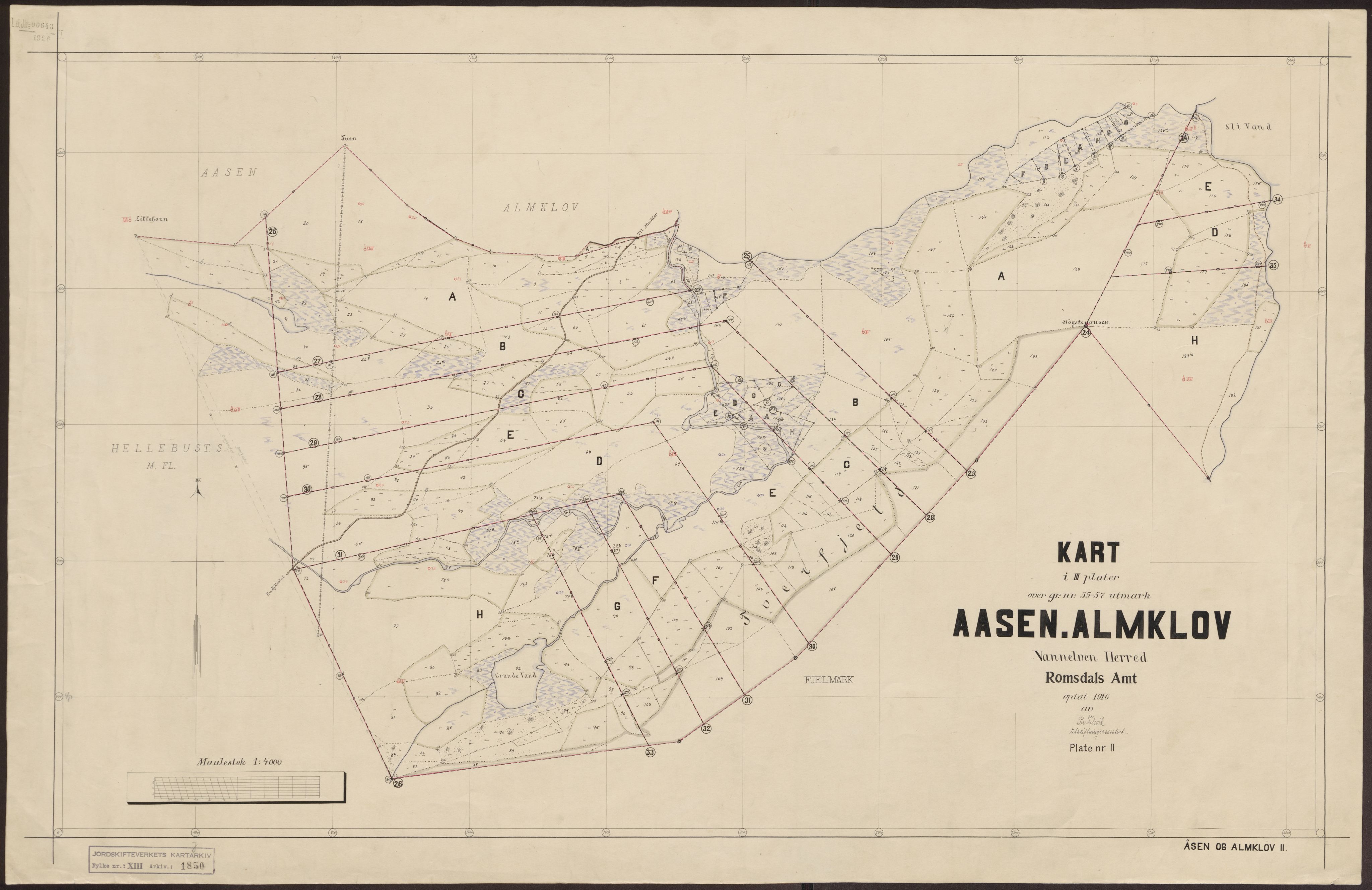 Jordskifteverkets kartarkiv, AV/RA-S-3929/T, 1859-1988, p. 2229
