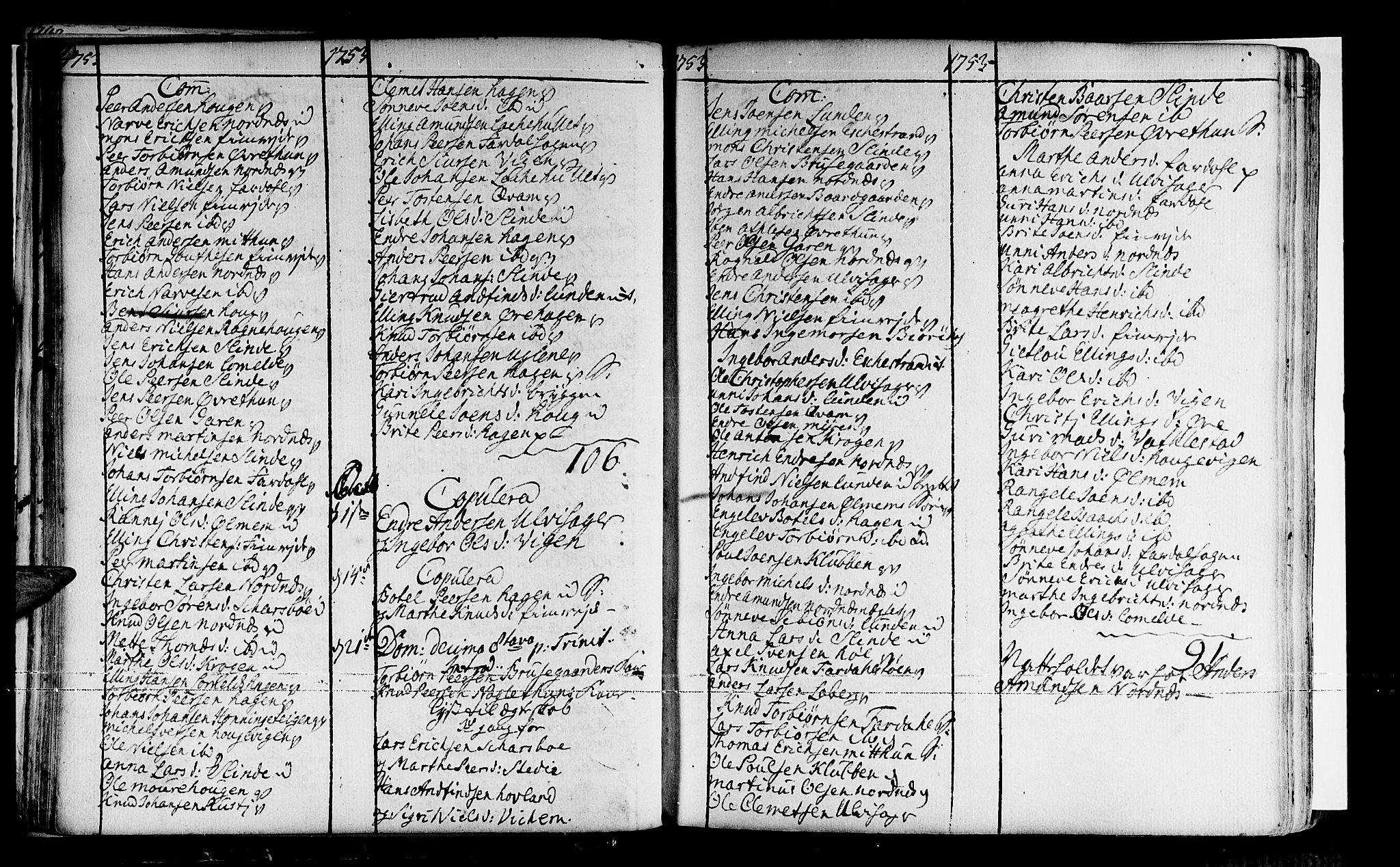 Sogndal sokneprestembete, SAB/A-81301/H/Haa/Haaa/L0004: Parish register (official) no. A 4, 1747-1782, p. 32