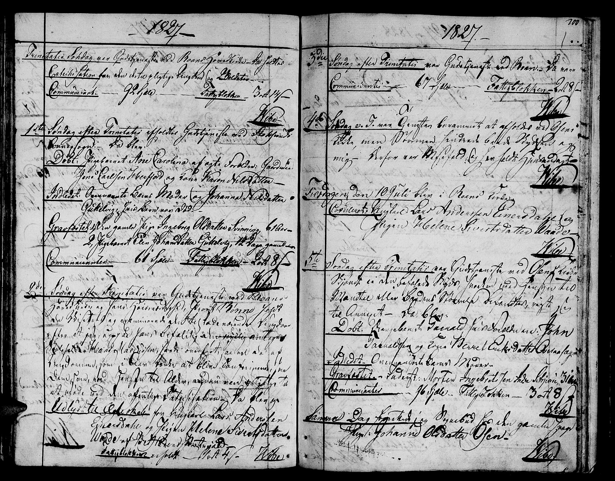 Ministerialprotokoller, klokkerbøker og fødselsregistre - Sør-Trøndelag, SAT/A-1456/657/L0701: Parish register (official) no. 657A02, 1802-1831, p. 200