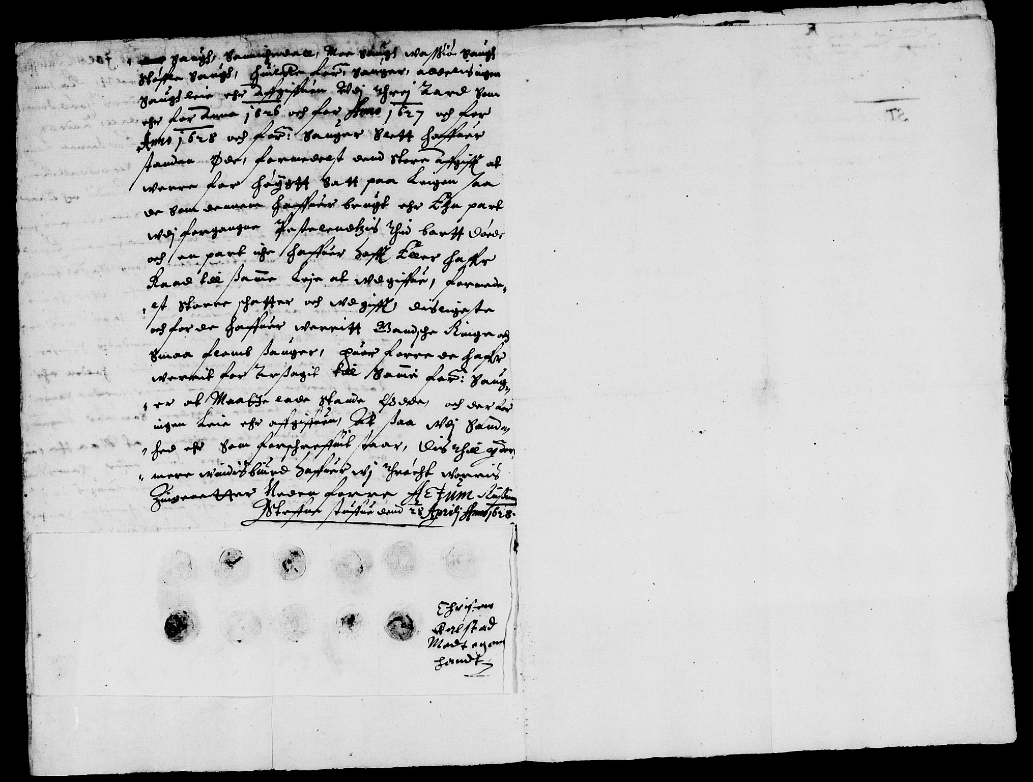 Rentekammeret inntil 1814, Reviderte regnskaper, Lensregnskaper, AV/RA-EA-5023/R/Rb/Rbp/L0011: Bratsberg len, 1626-1628