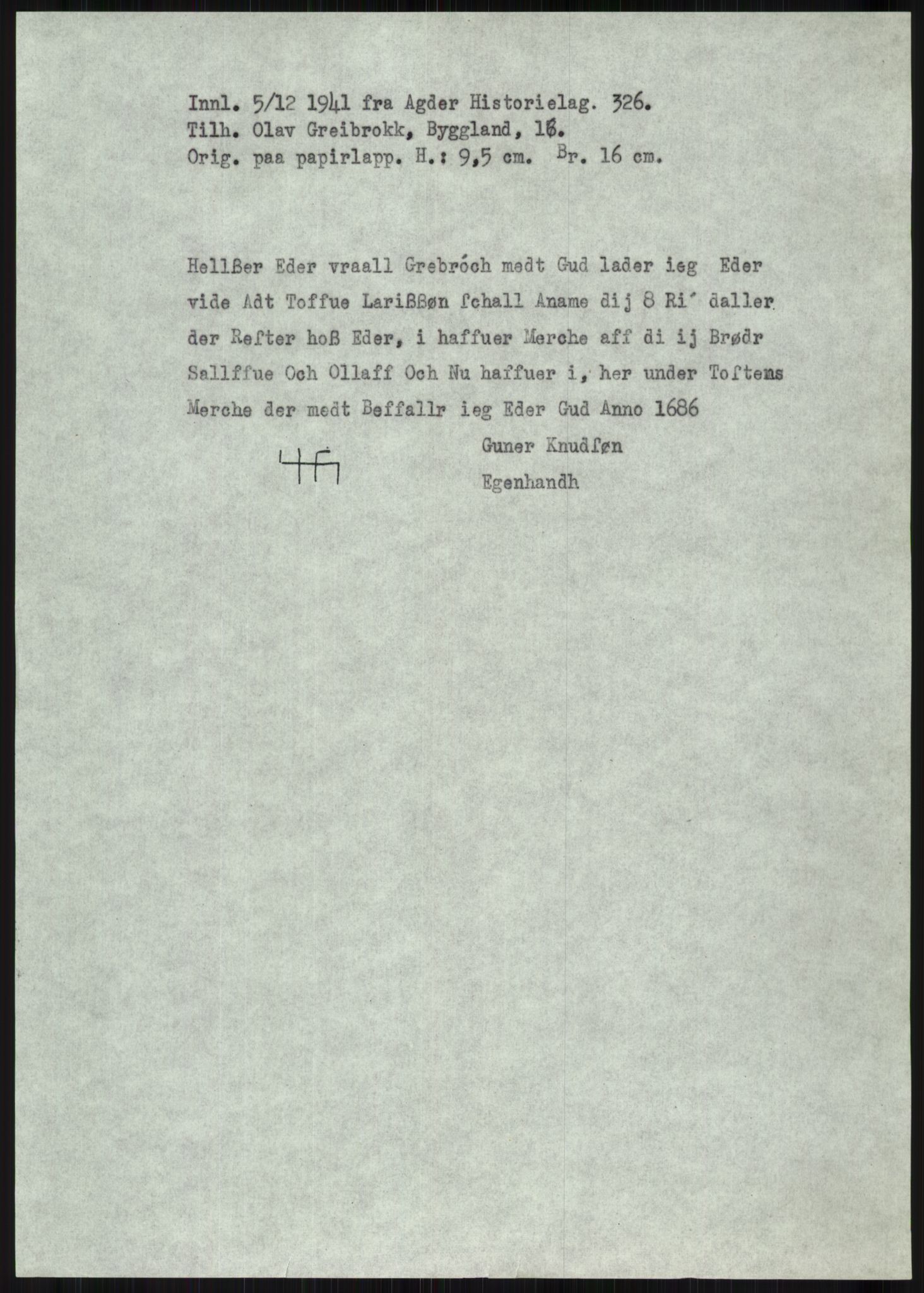 Samlinger til kildeutgivelse, Diplomavskriftsamlingen, AV/RA-EA-4053/H/Ha, p. 1553