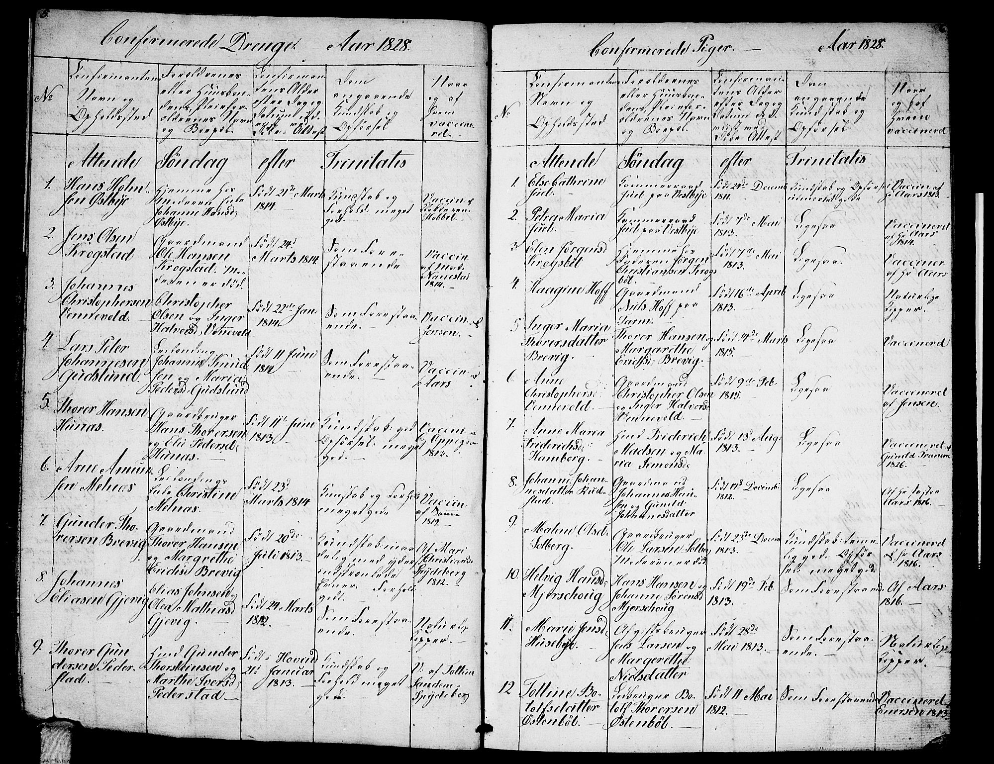 Enebakk prestekontor Kirkebøker, SAO/A-10171c/F/Fa/L0008: Parish register (official) no. I 8, 1827-1833, p. 7-8