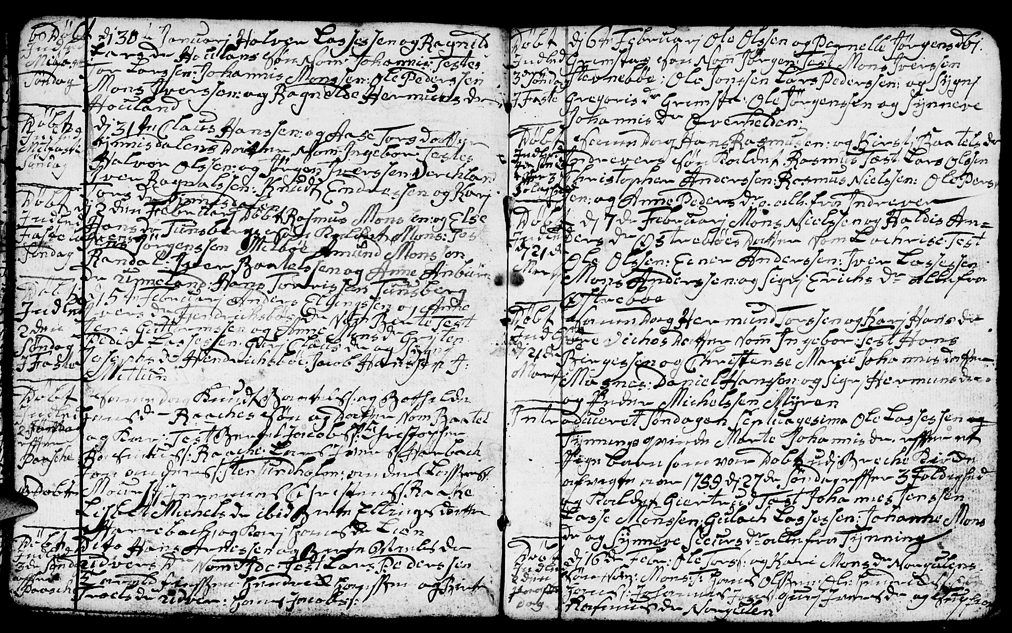 Gulen sokneprestembete, AV/SAB-A-80201/H/Hab: Parish register (copy) no. A 1, 1786-1791, p. 83