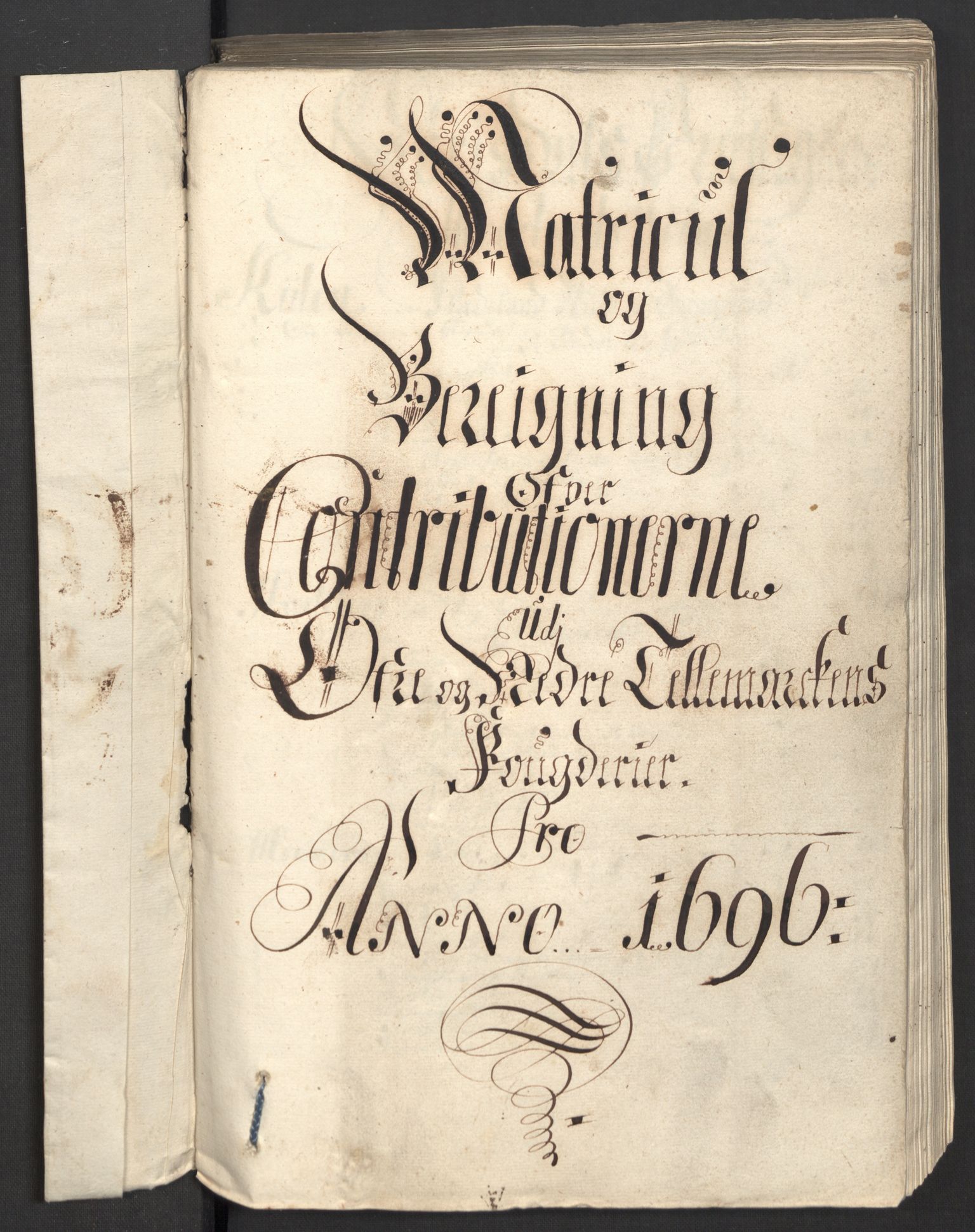 Rentekammeret inntil 1814, Reviderte regnskaper, Fogderegnskap, AV/RA-EA-4092/R36/L2094: Fogderegnskap Øvre og Nedre Telemark og Bamble, 1696, p. 58