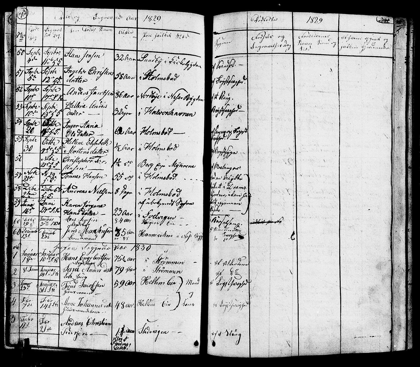 Hurum kirkebøker, SAKO/A-229/G/Ga/L0002: Parish register (copy) no. I 2, 1827-1857, p. 313
