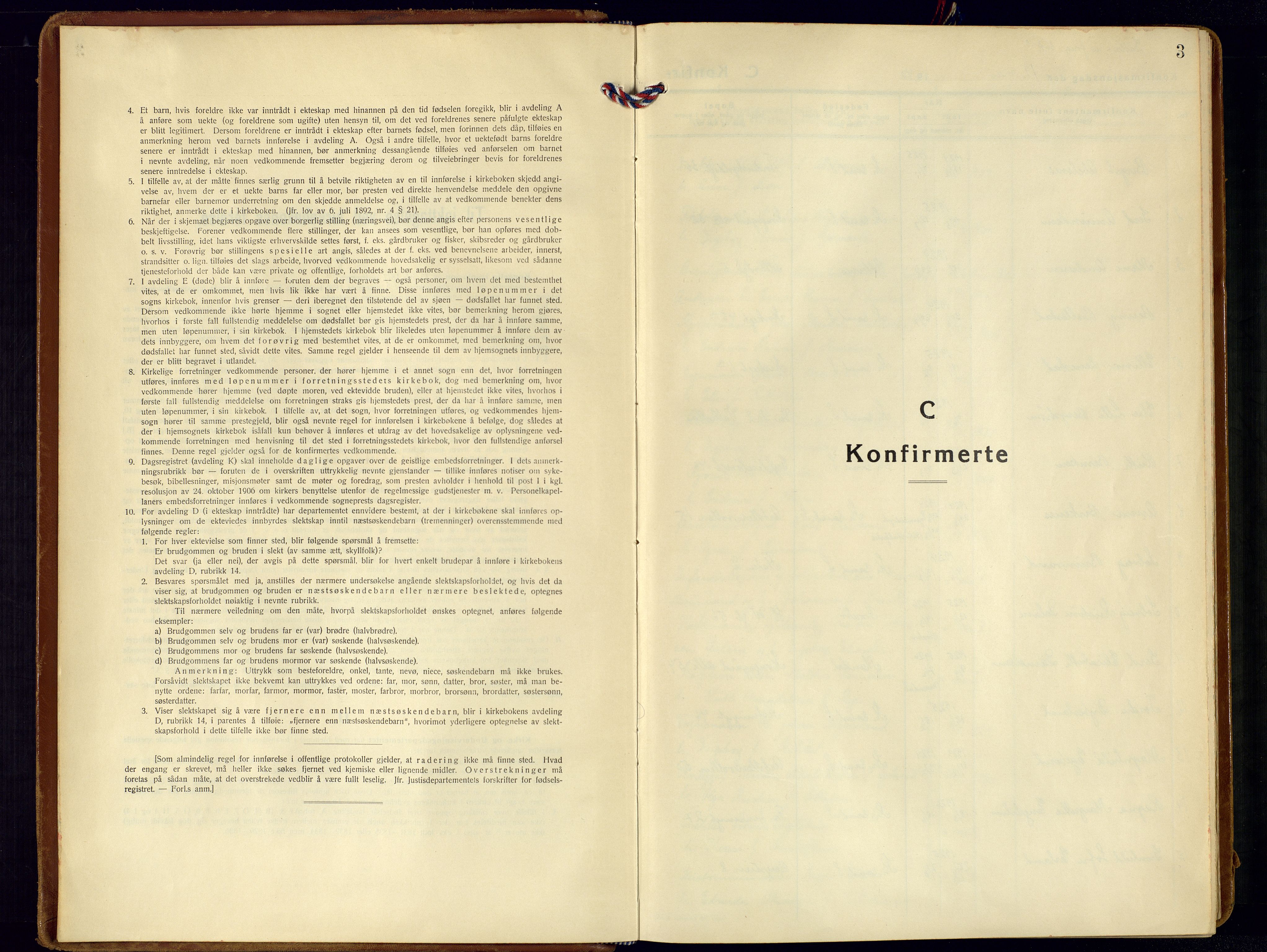 Kristiansand domprosti, SAK/1112-0006/F/Fa/L0034: Parish register (official) no. A-33, 1940-1954, p. 3
